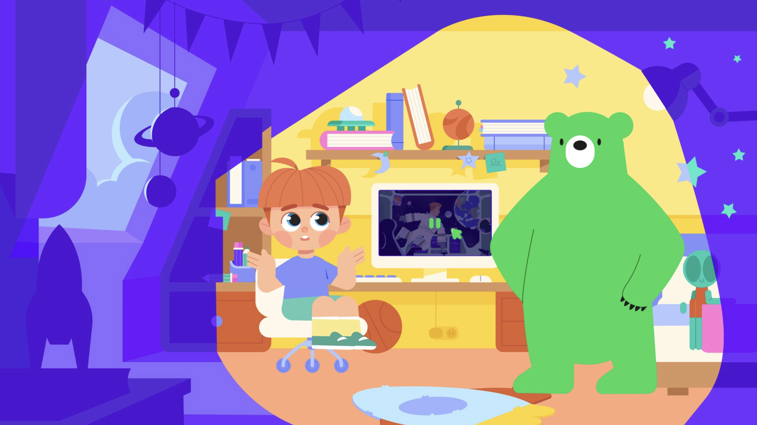 Кибербезопасность в космосе: анимационный ликбез — Изображение №8 — Иллюстрация, Анимация на Dprofile