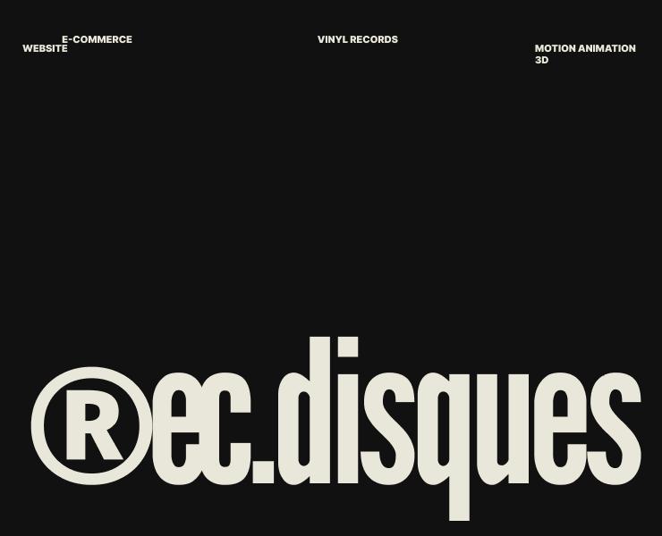 ®ec.disques! WEBSITE: VINYL RECORDS на Dprofile
