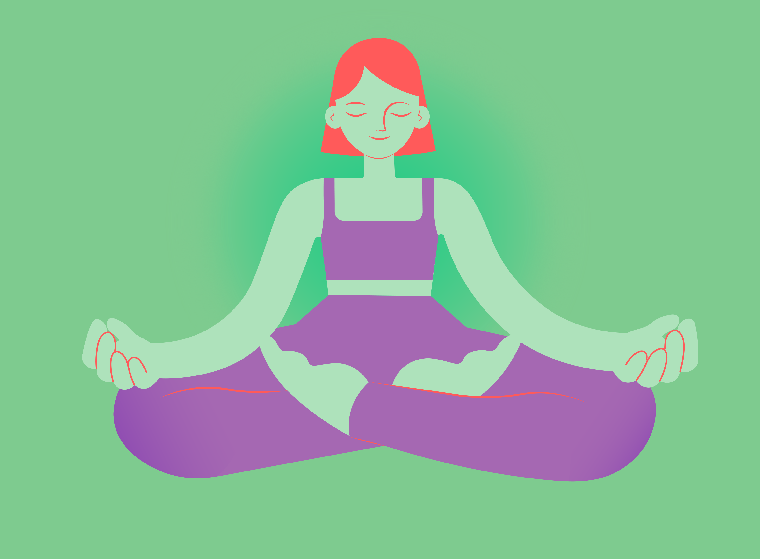 Yoga-иллюстрации — Изображение №1 — Иллюстрация на Dprofile