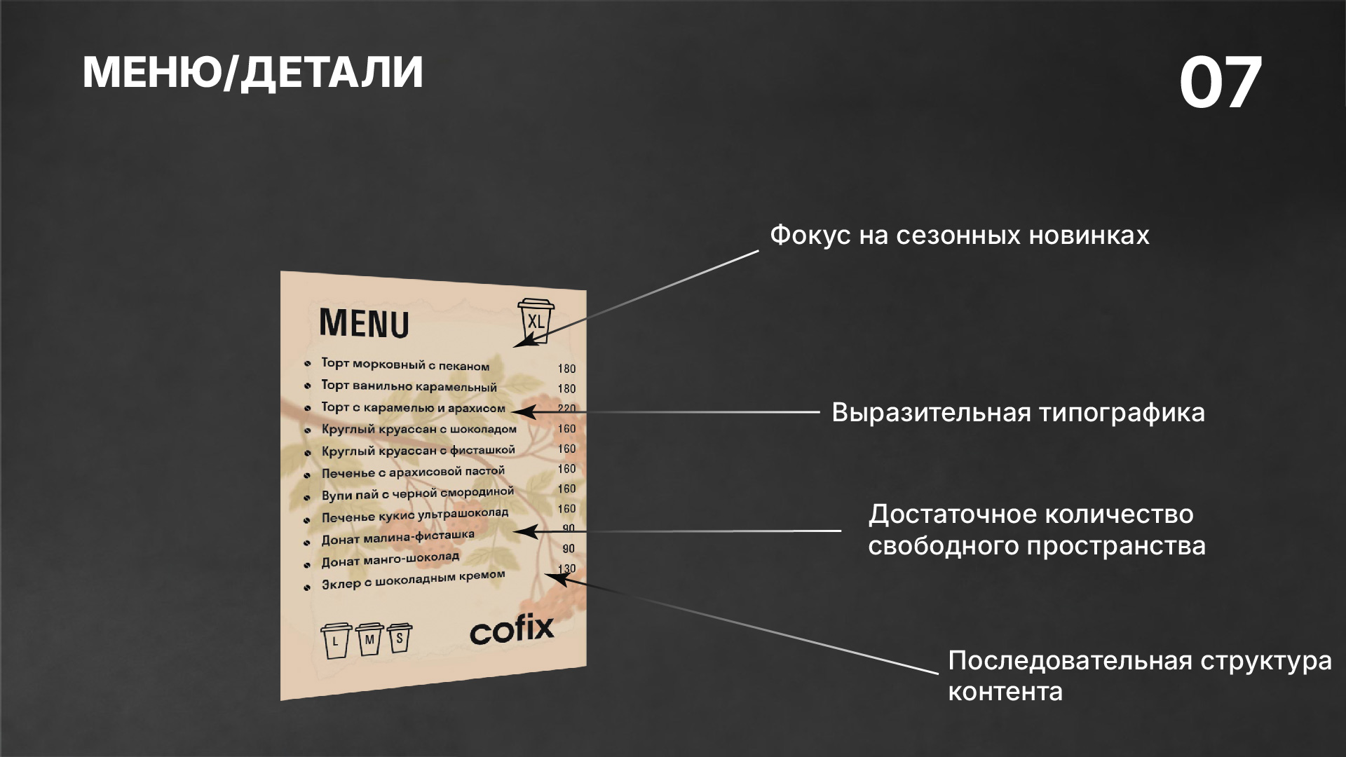 Проект коммуникационных материалов  для кофейни COFIX  в ра… — Изображение №7 — Брендинг, Маркетинг на Dprofile