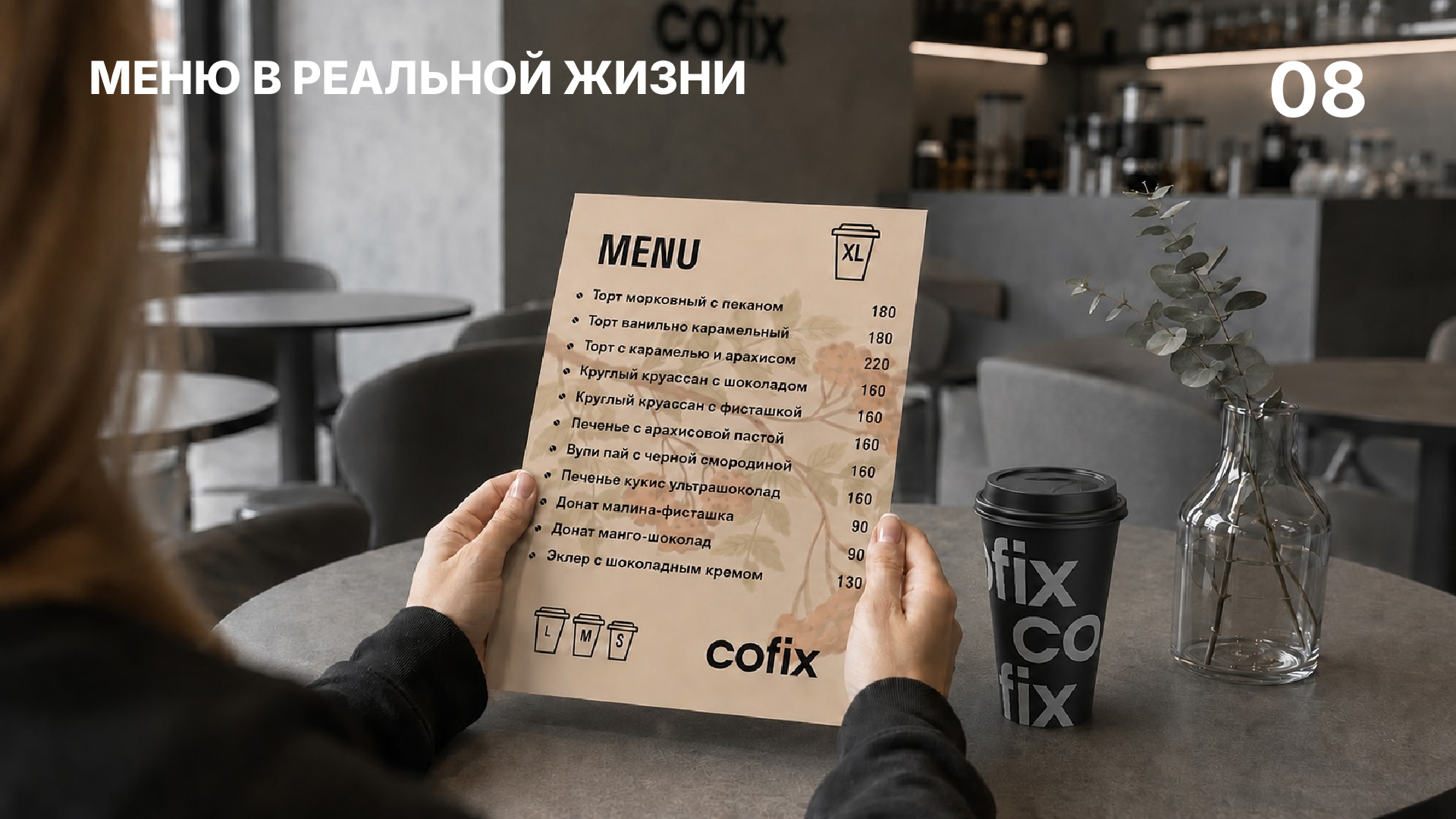 Проект коммуникационных материалов  для кофейни COFIX  в ра… — Изображение №8 — Брендинг, Маркетинг на Dprofile
