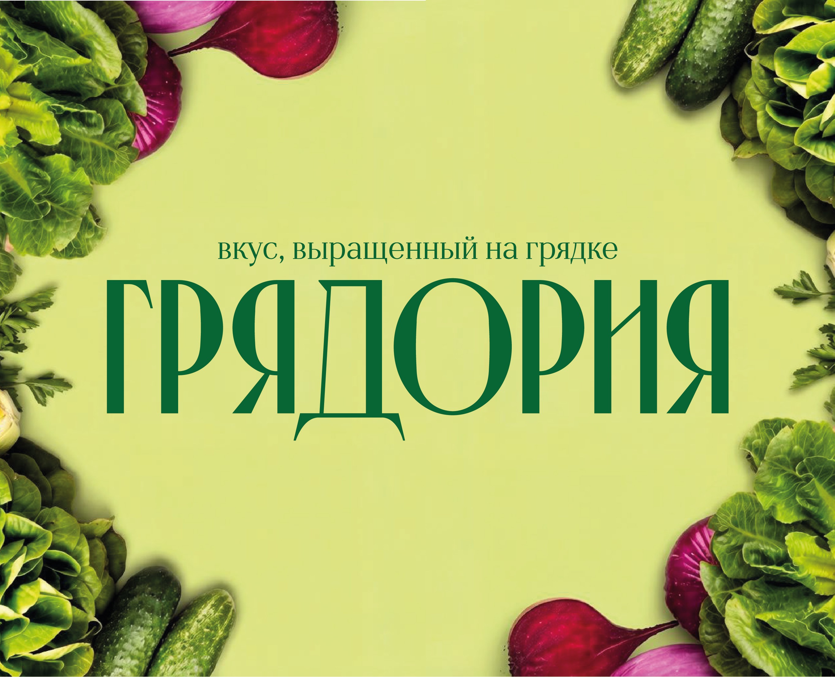 Визуальная айдентика бренда «Грядория» — Брендинг, Промдизайн на Dprofile