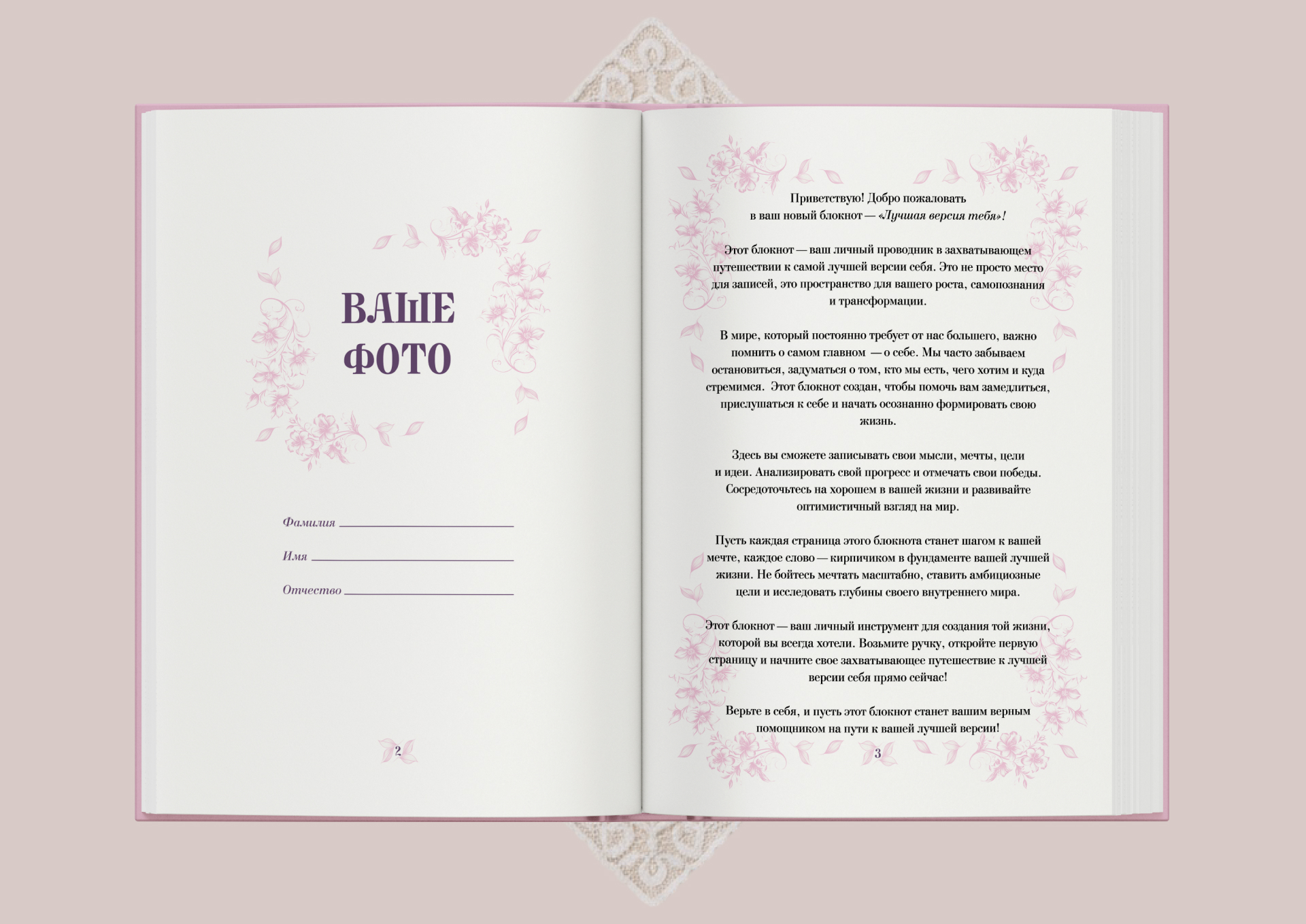 Дизайн и верстка блокнота — Изображение №2 — Брендинг, Графика на Dprofile