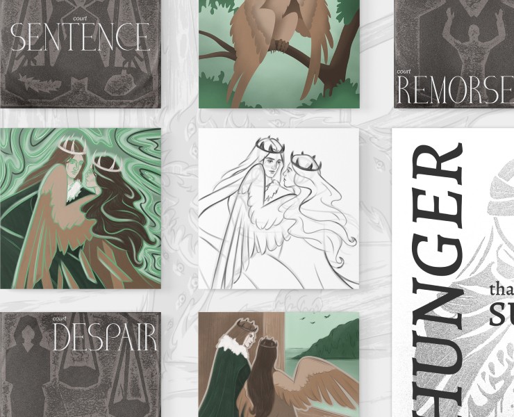 Коллекция иллюстраций в техниках печатной графики на Dprofile