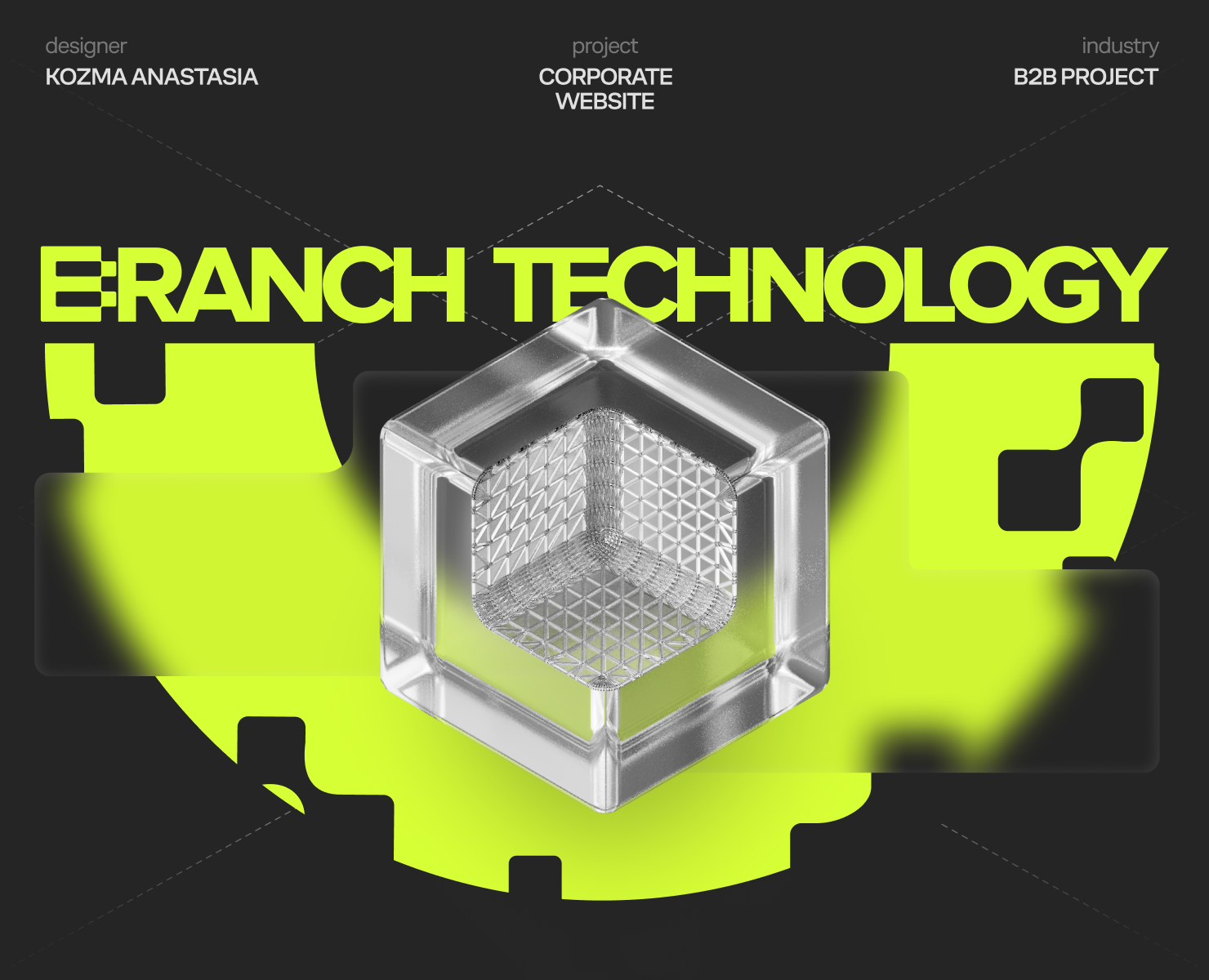 UI/UX Redesign corporate website "Branch Technology" — Интерфейсы на Dprofile