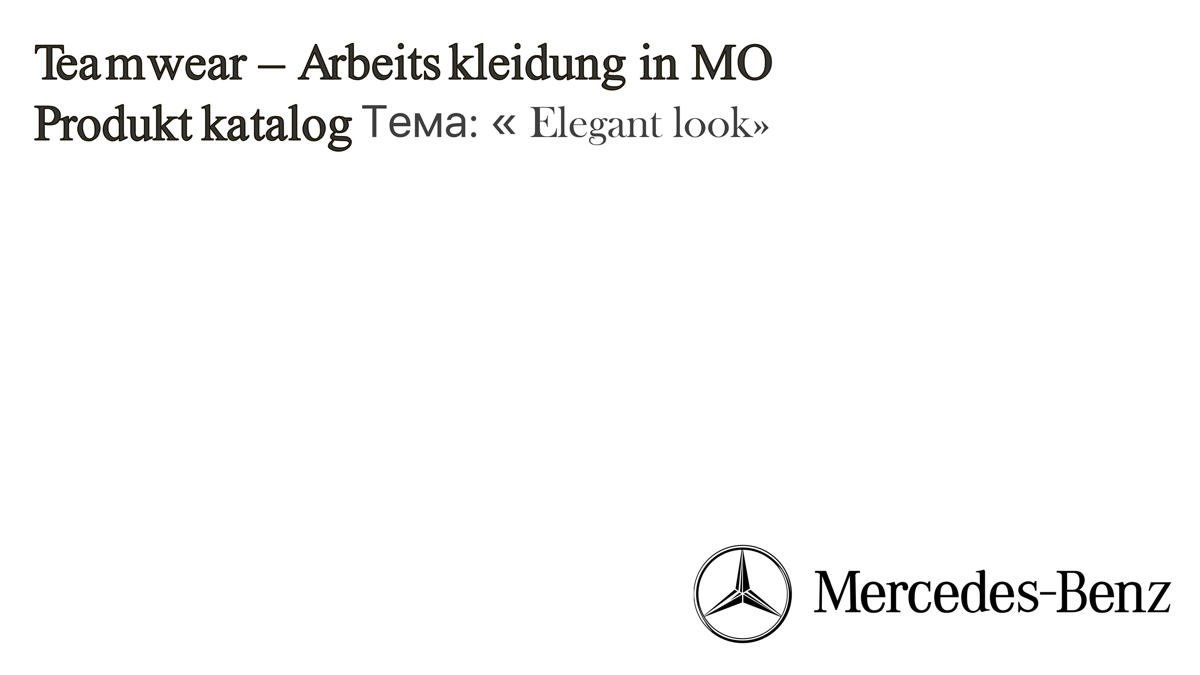 Разработка мерча для сотрудников Mercedes-Benz — Изображение №3 — Брендинг на Dprofile