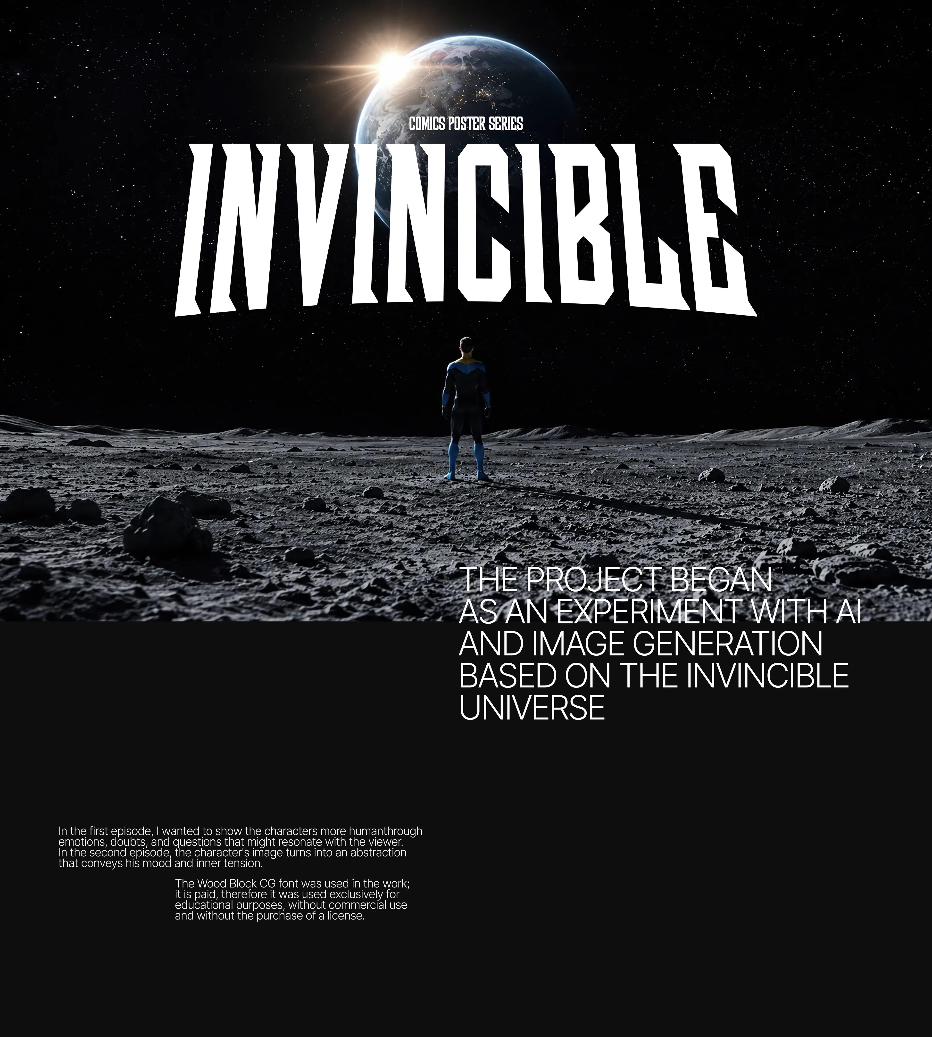 Posters | Invincible — Изображение №1 — Графика, Нейро на Dprofile