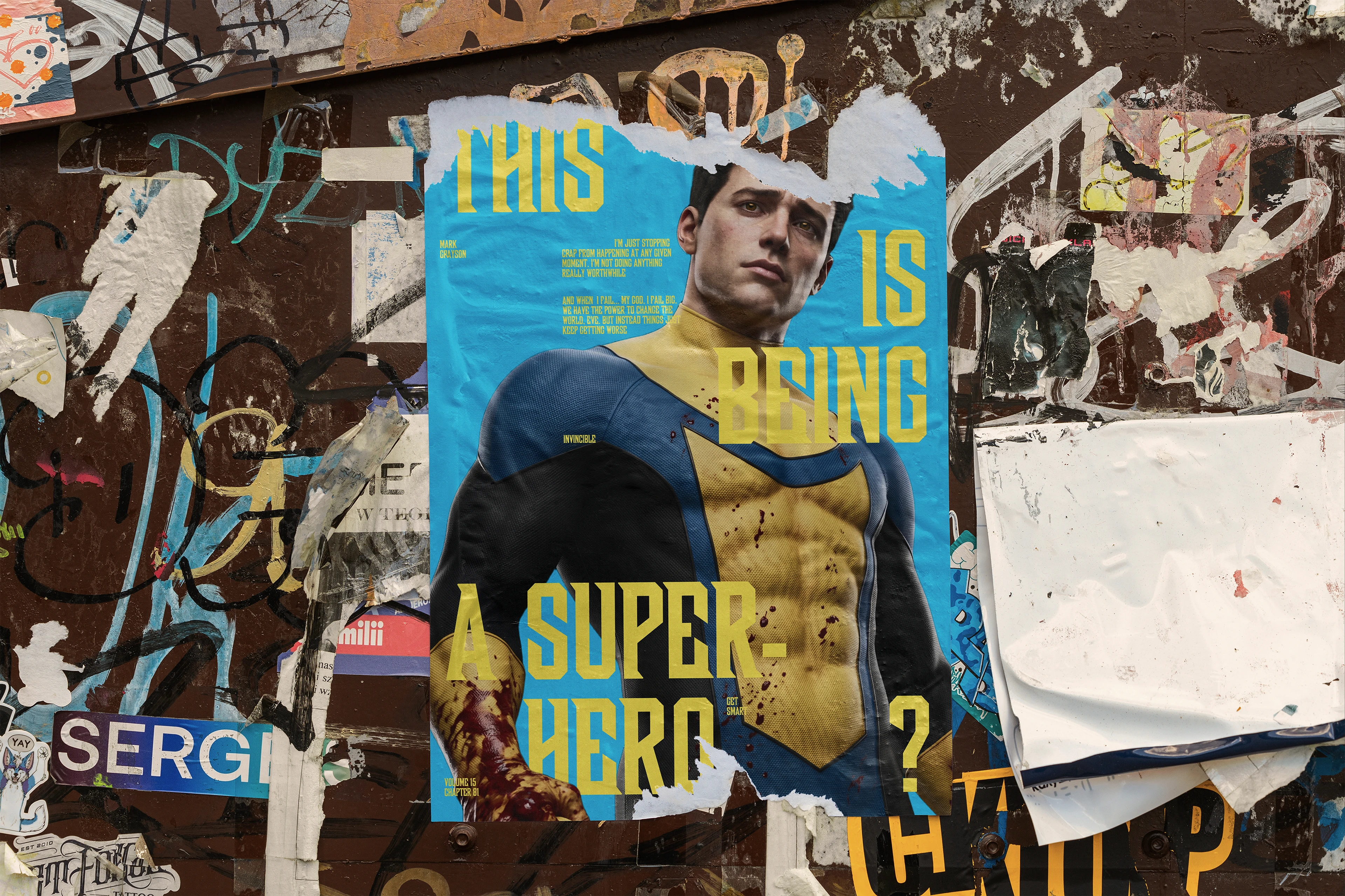 Posters | Invincible — Изображение №4 — Графика, Нейро на Dprofile