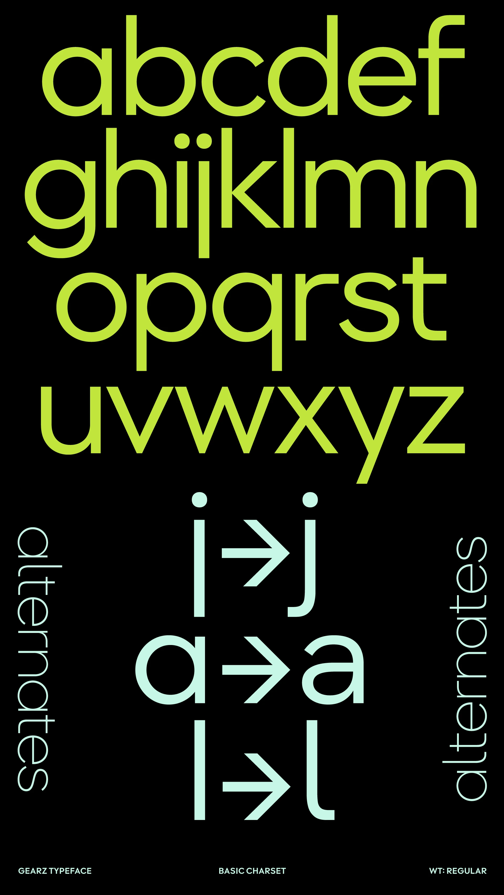 Gearz Typeface — Изображение №2 — Графика на Dprofile