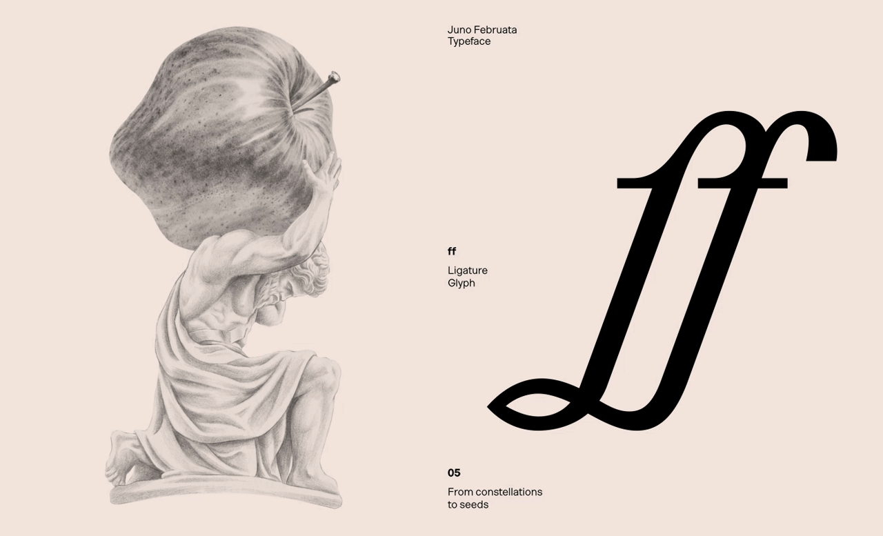 Шрифт Juno Februata — Изображение №20 — Графика на Dprofile