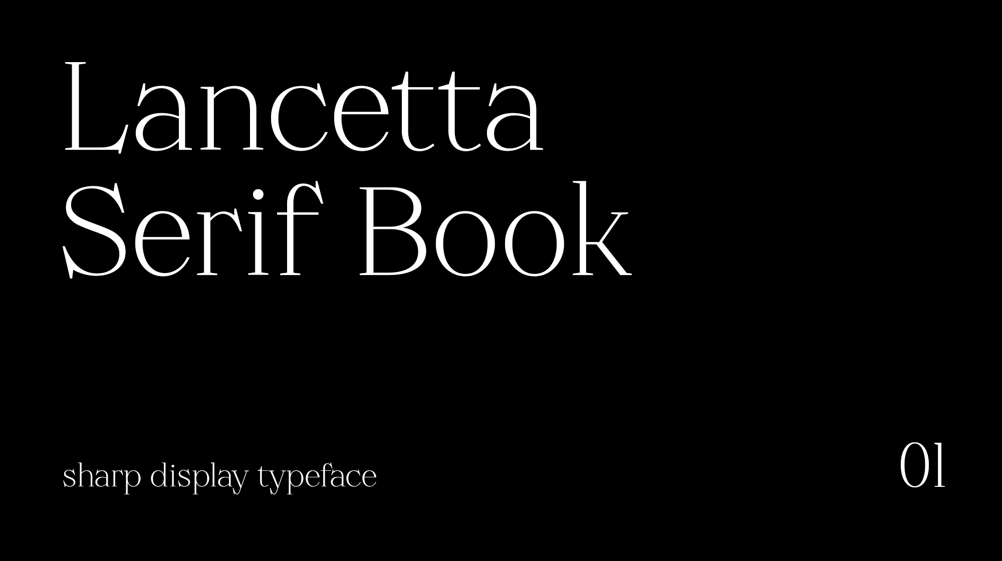Lancetta Serif — Изображение №1 — Графика на Dprofile