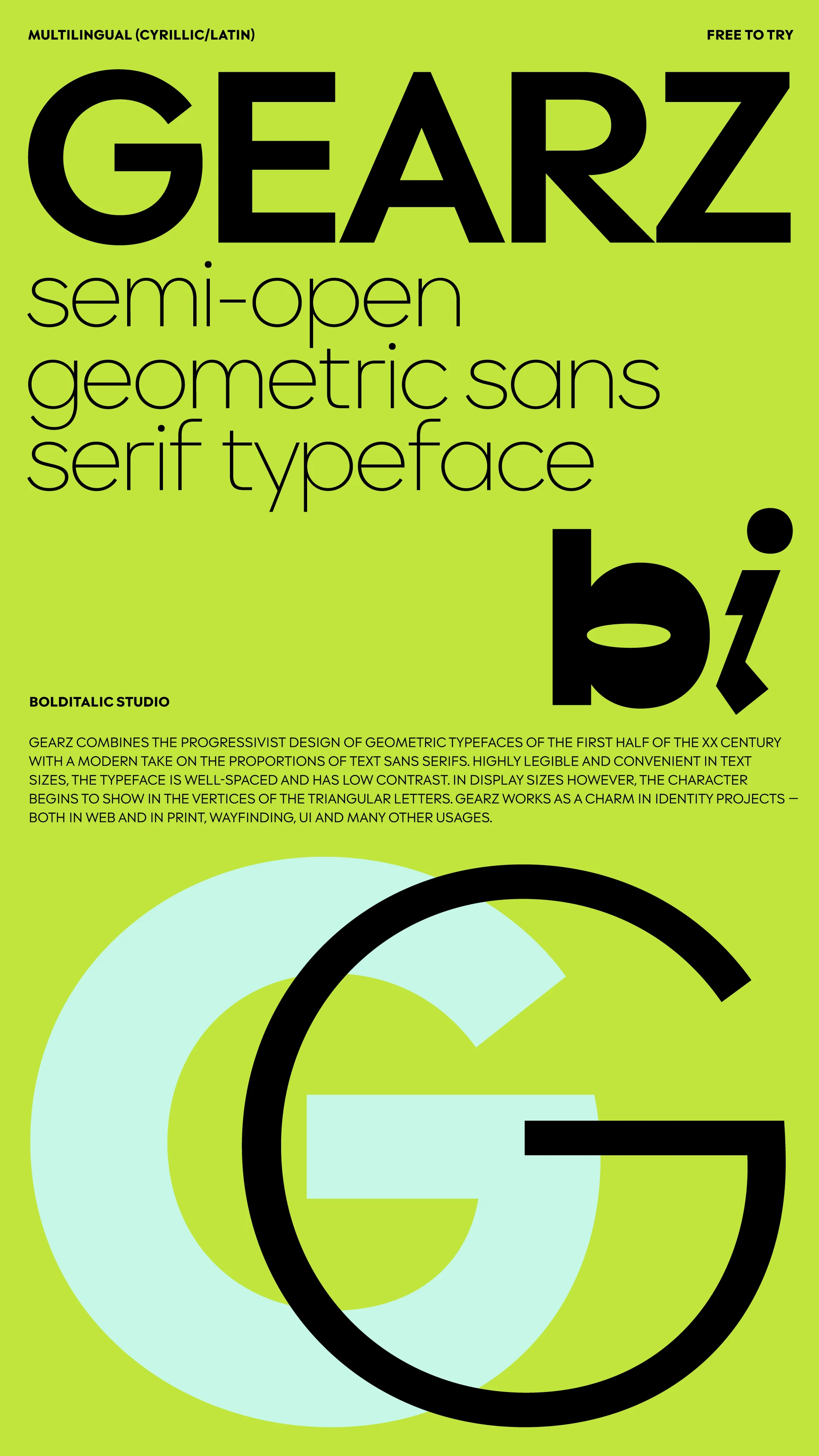 Gearz Typeface — Изображение №1 — Графика на Dprofile