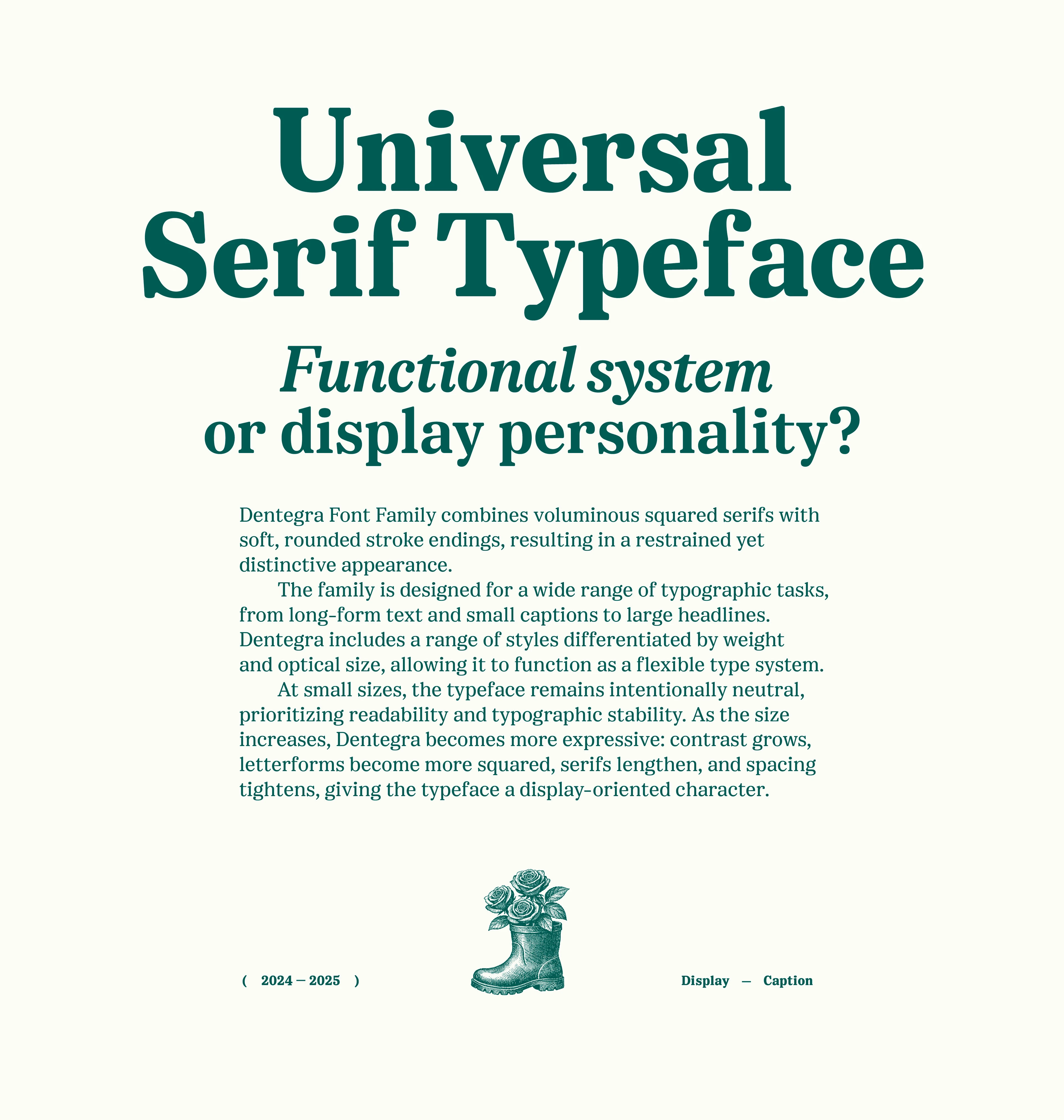 Dentegra Serif — Изображение №3 — Графика на Dprofile