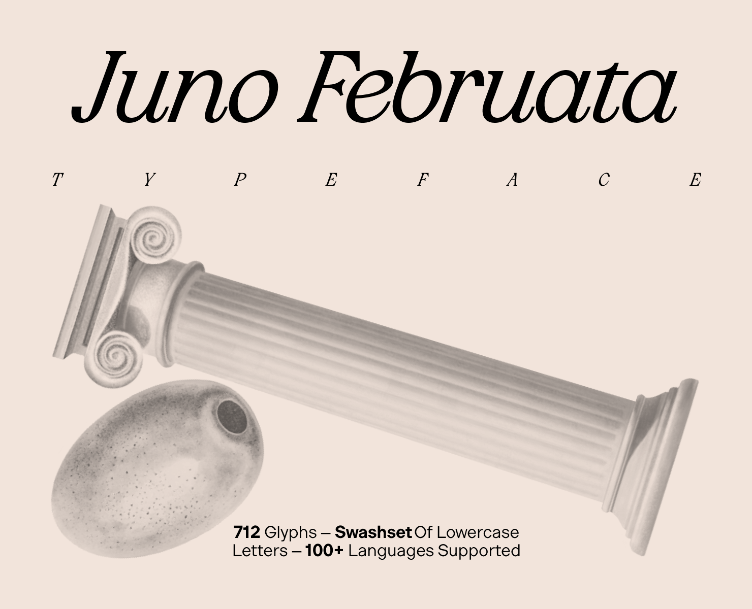 Шрифт Juno Februata на Dprofile