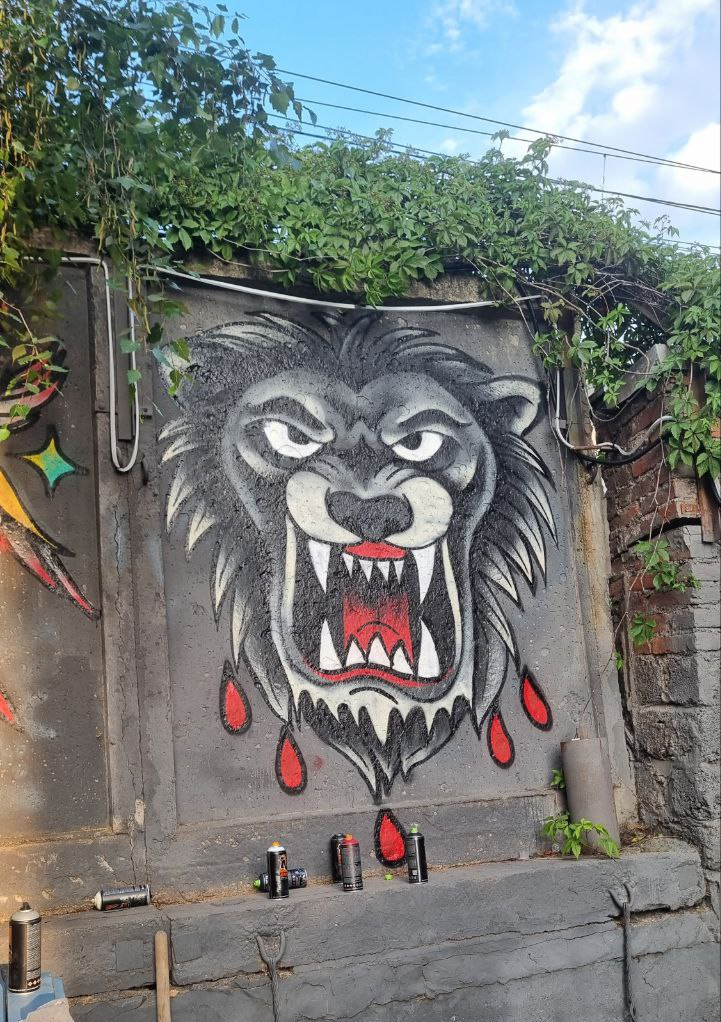 Оформление стен на заказ для байкерского клуба . — Изображение №5 — Брендинг, Иллюстрация на Dprofile