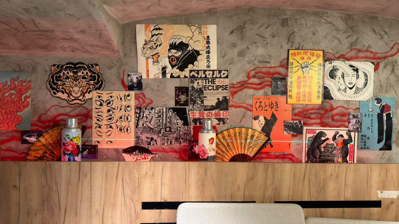 Роспись стен для ресторана с азиаткой кухней . — Изображение №1 — Иллюстрация, Архитектура на Dprofile