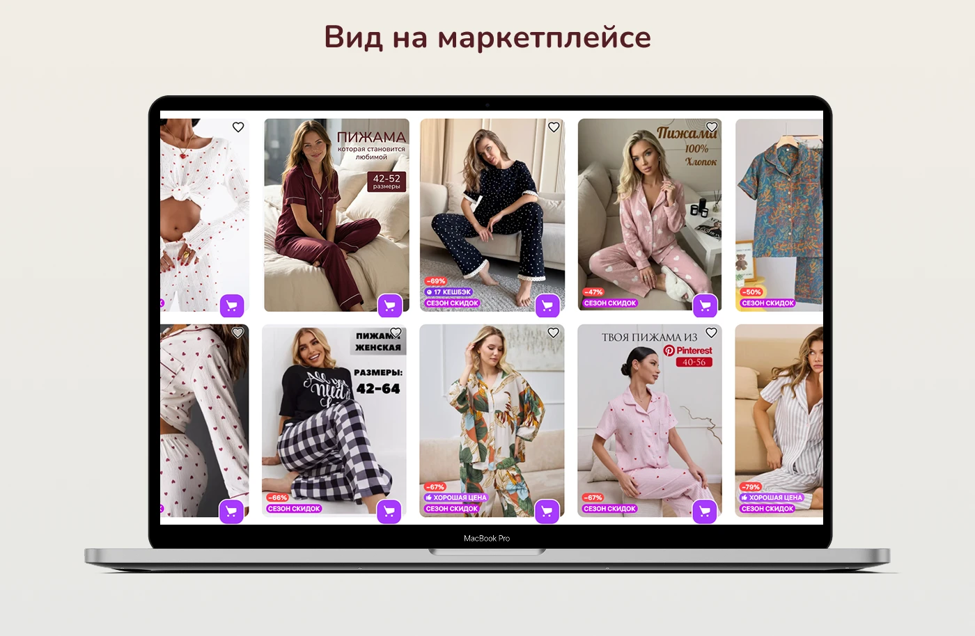 Инфографика для пижамы. Нейрофотосессия. Одежда — Изображение №5 — Графика, Маркетинг на Dprofile