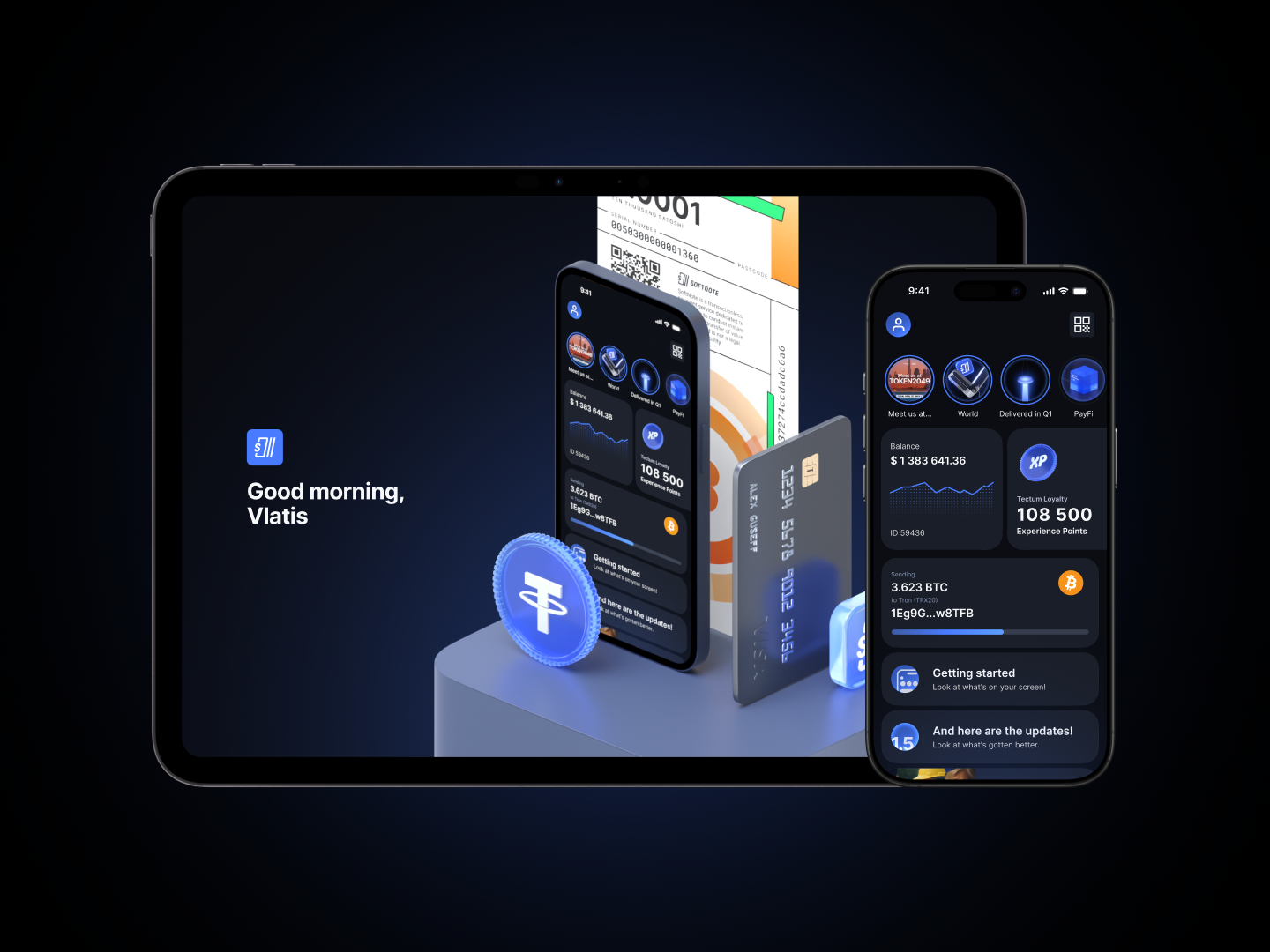 Softnote Crypto Wallet redesign — Изображение №14 — Интерфейсы на Dprofile