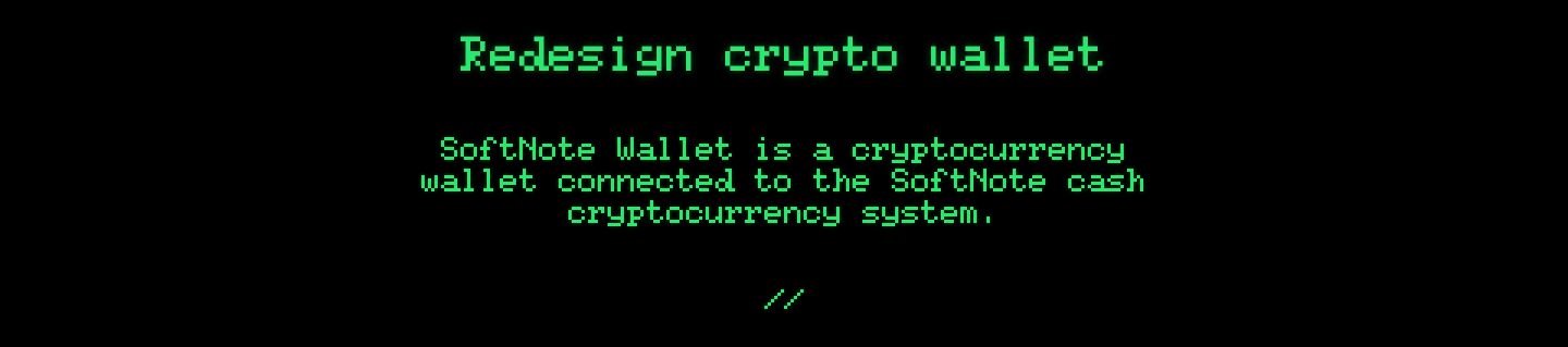 Softnote Crypto Wallet redesign — Изображение №1 — Интерфейсы на Dprofile