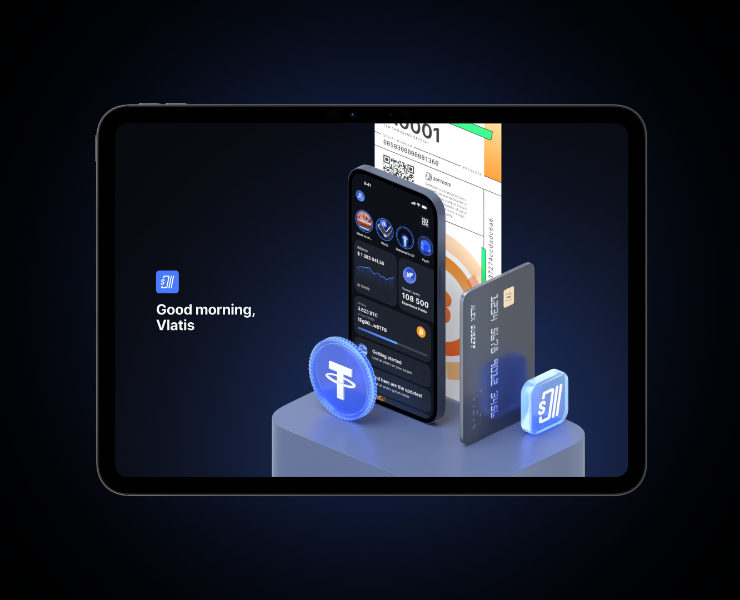 Softnote Crypto Wallet redesign на Dprofile