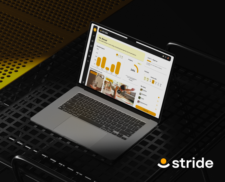 stride — веб-сервис для полезных привычек. на Dprofile