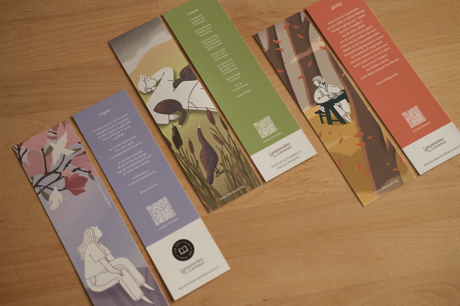 Сезонные книжные закладки — Изображение №1 — Брендинг, Иллюстрация на Dprofile