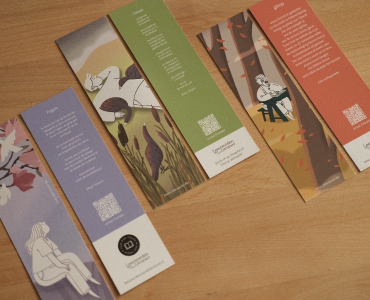 Сезонные книжные закладки — Брендинг, Иллюстрация на Dprofile