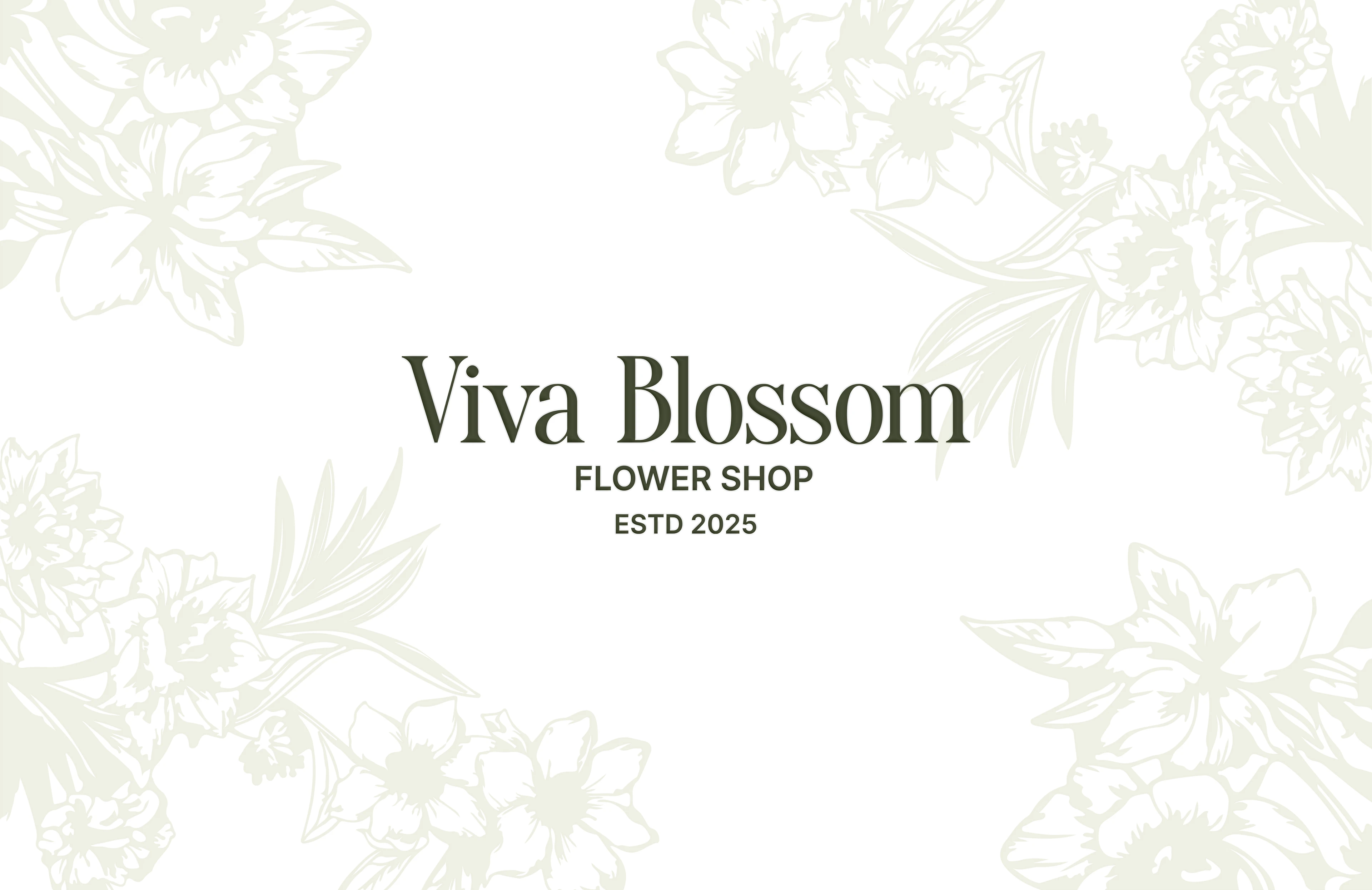 Viva Blossom | identity for a flower shop — Изображение №5 — Брендинг на Dprofile