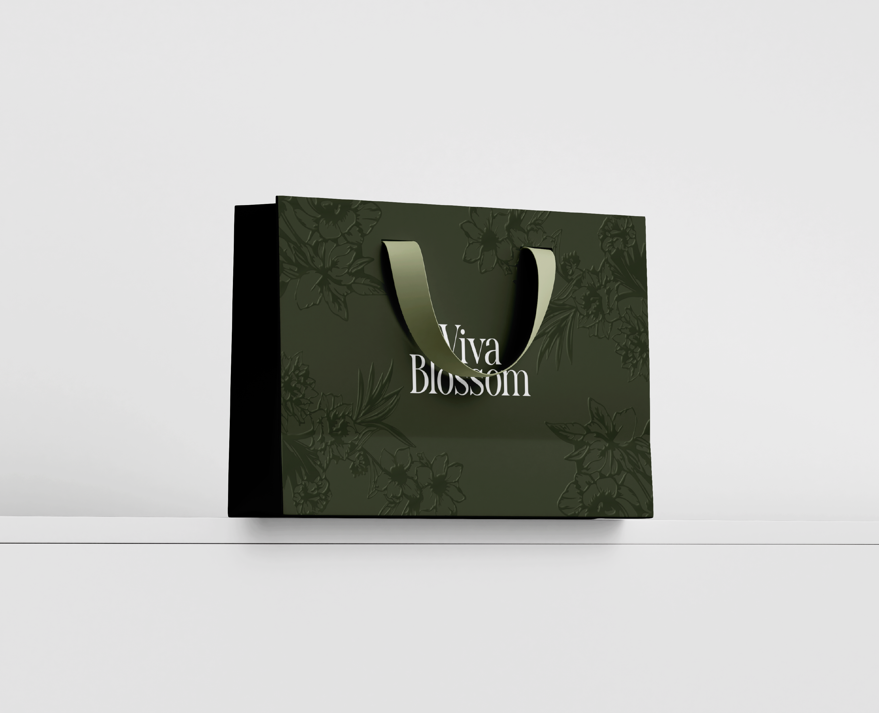 Viva Blossom | identity for a flower shop — Брендинг на Dprofile