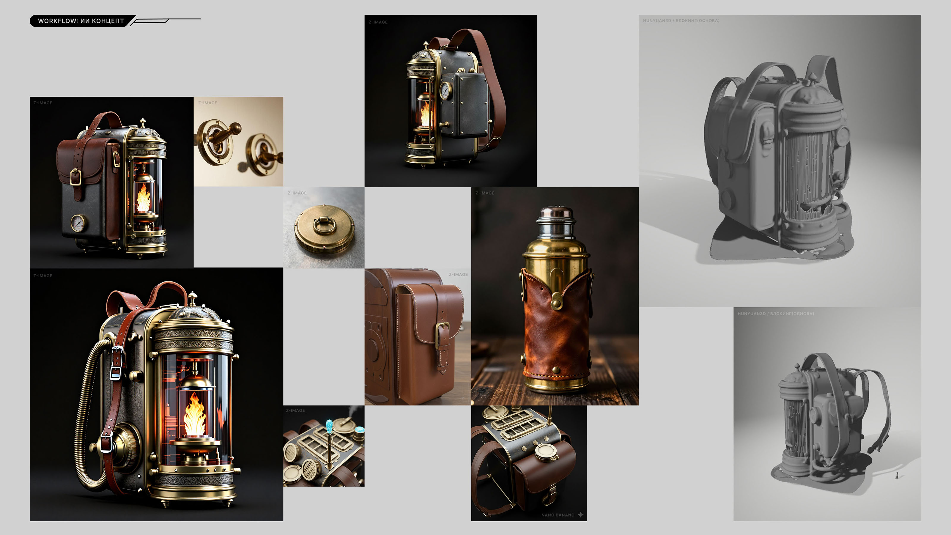 Stylized Adventurer Gear Set (Game-Ready Hero Props) — Изображение №12 — Иллюстрация, 3D на Dprofile