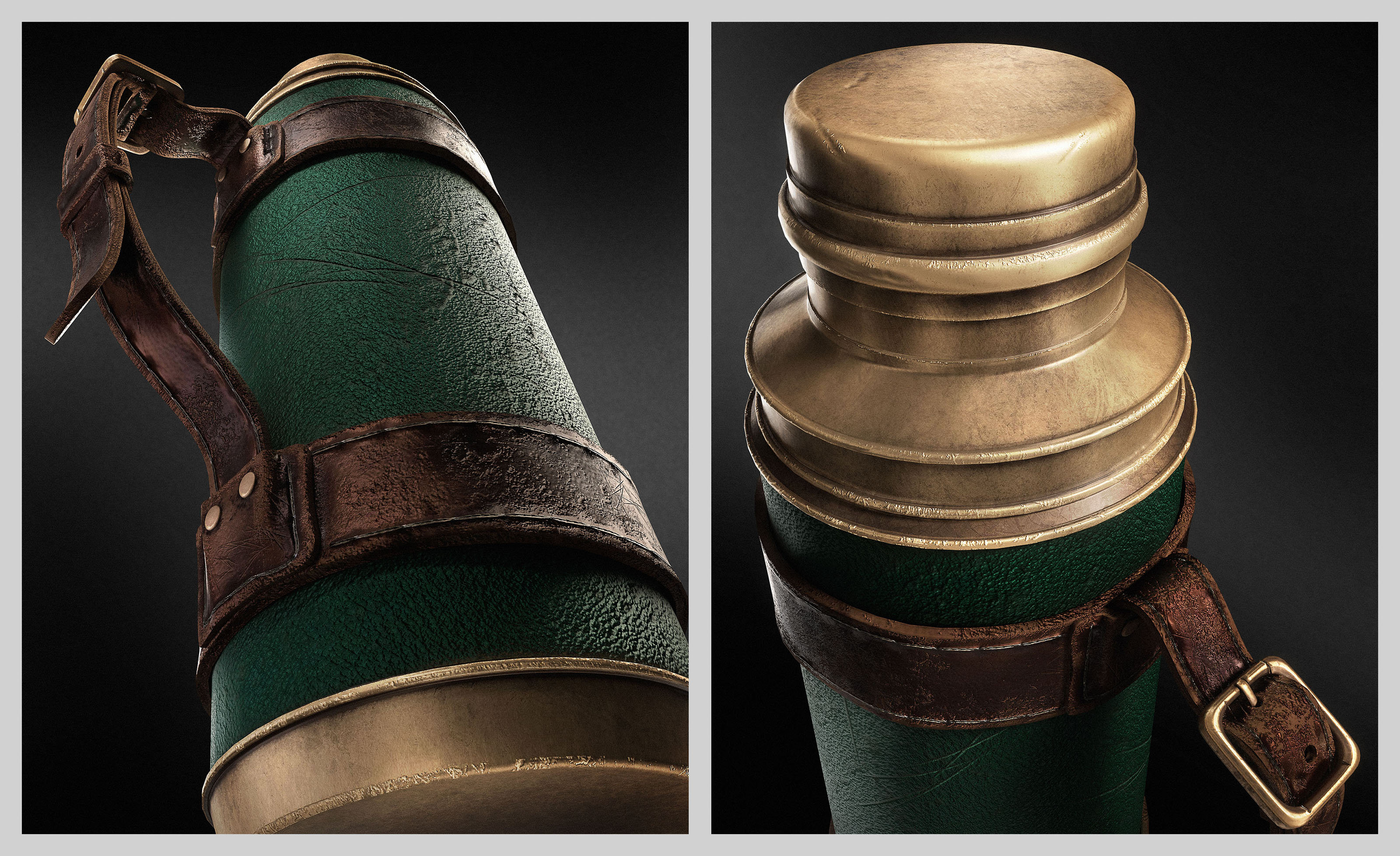 Stylized Adventurer Gear Set (Game-Ready Hero Props) — Изображение №10 — Иллюстрация, 3D на Dprofile