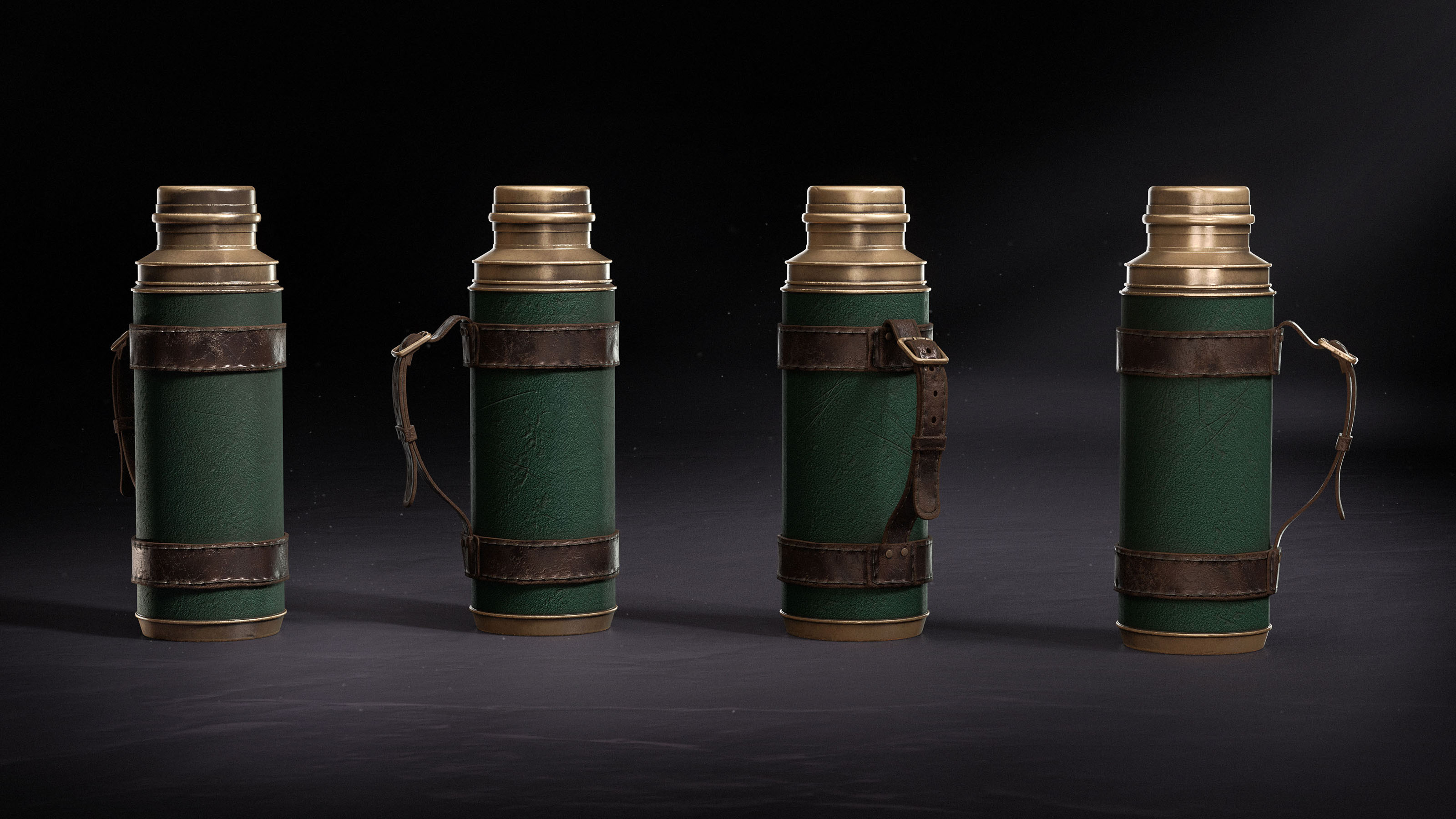 Stylized Adventurer Gear Set (Game-Ready Hero Props) — Изображение №9 — Иллюстрация, 3D на Dprofile
