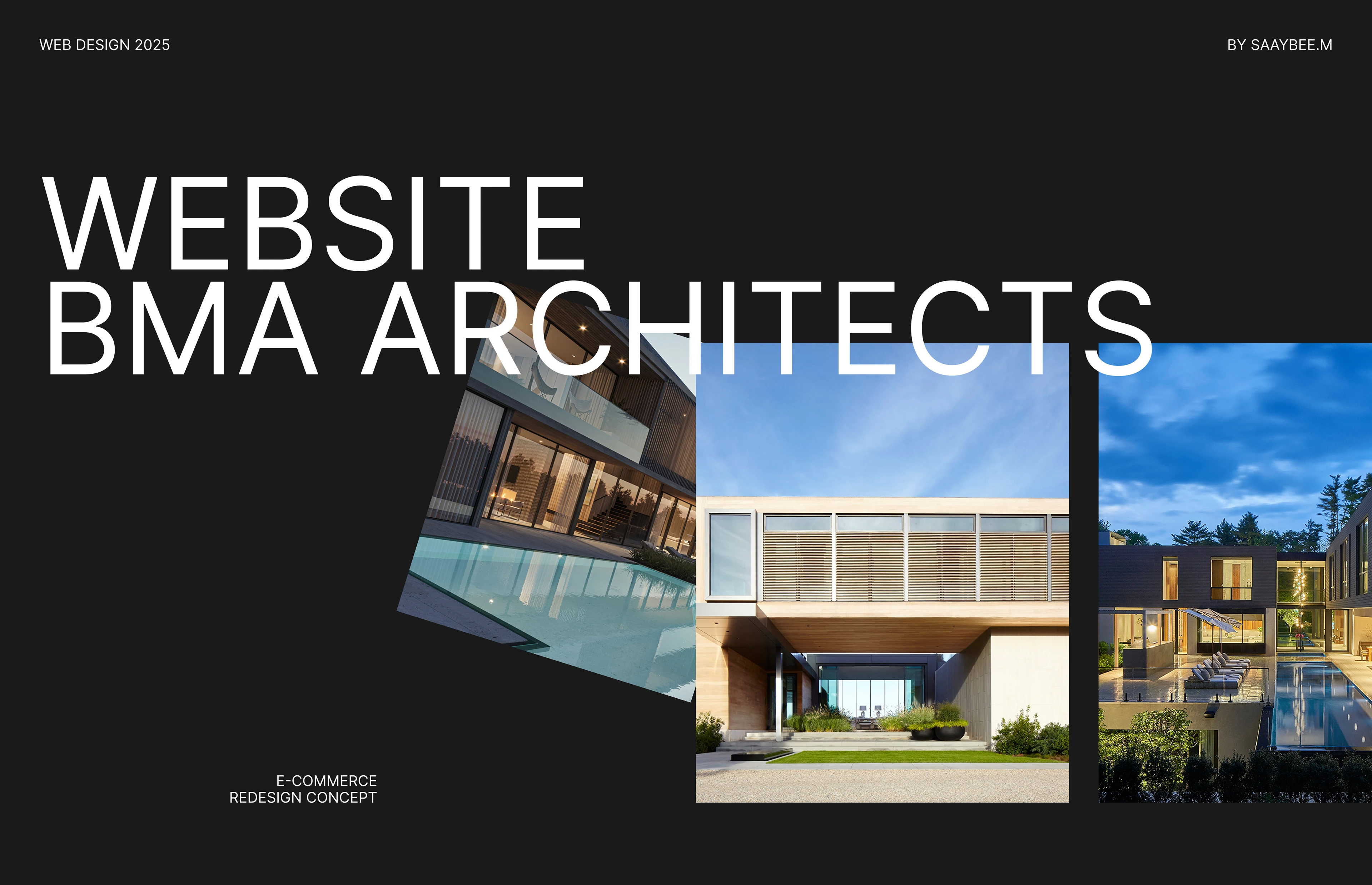 BMA Architects // Modern Architecture // E-commerce — Изображение №1 — Интерфейсы, Анимация на Dprofile
