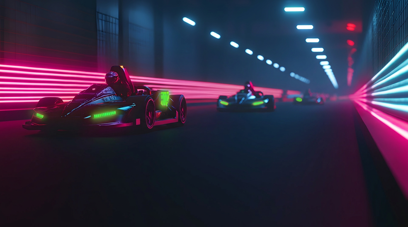 CYBERDRIVE — как нейросети помогли создать картинг будущего — Изображение №7 — Брендинг на Dprofile