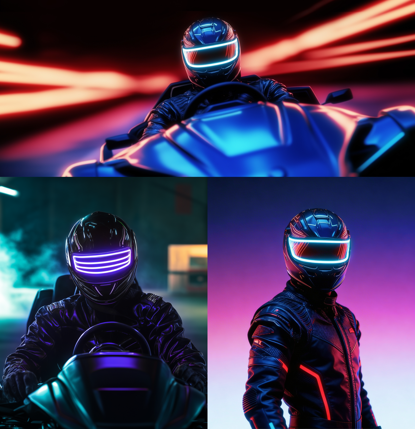 CYBERDRIVE — как нейросети помогли создать картинг будущего — Изображение №3 — Брендинг на Dprofile