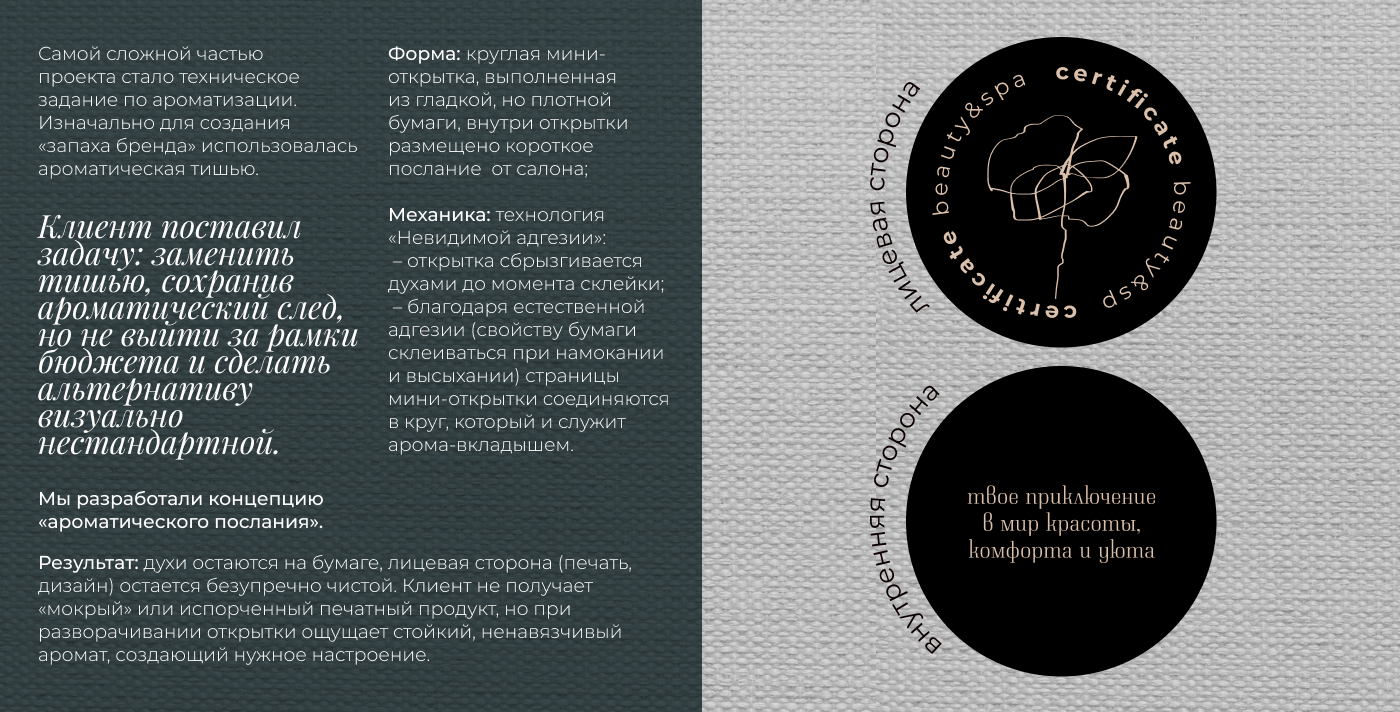 Полиграфия для The Atelier BEAUTY & SPA — Изображение №7 — Брендинг, Графика на Dprofile