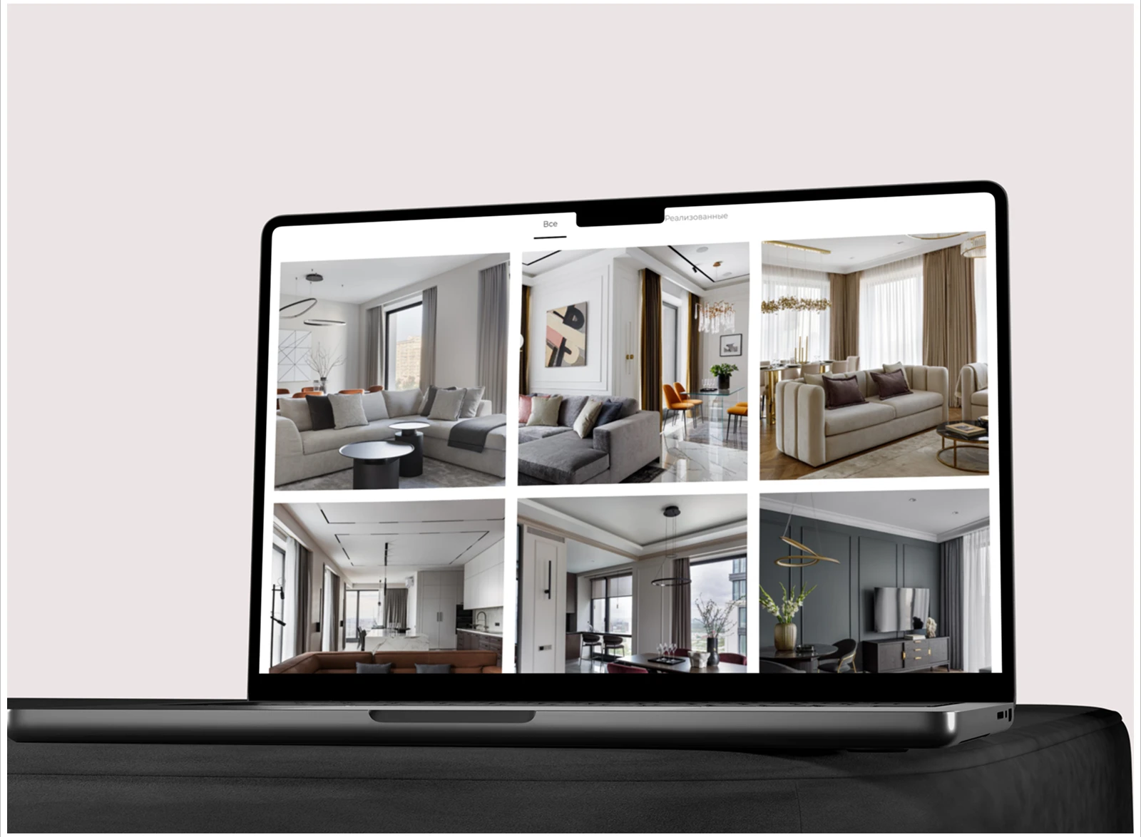 Interior Design Studio Website — Изображение №5 — Интерфейсы на Dprofile