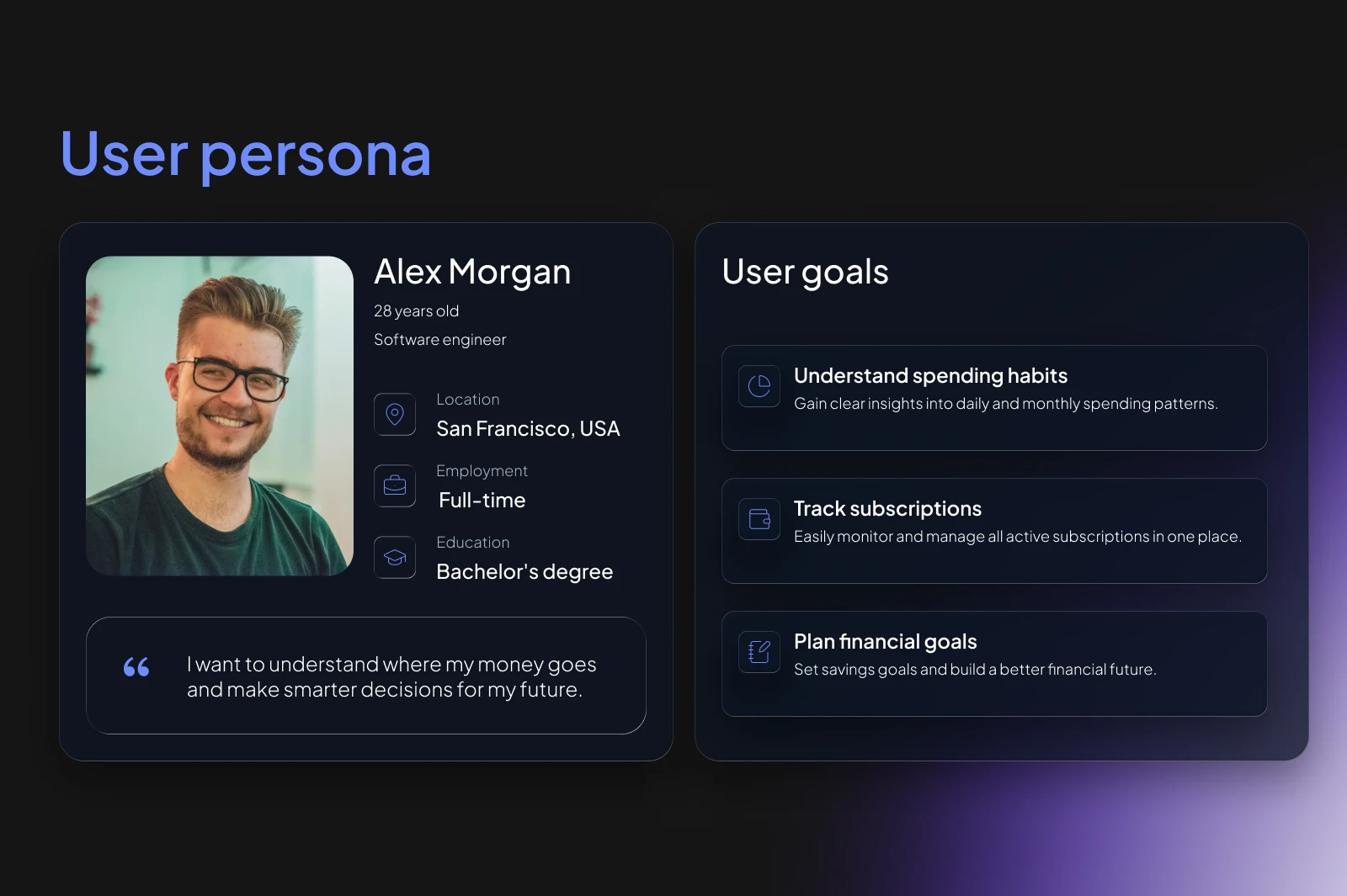 AI Finance Assistant — Fintech AI Product Design — Изображение №4 — Интерфейсы на Dprofile