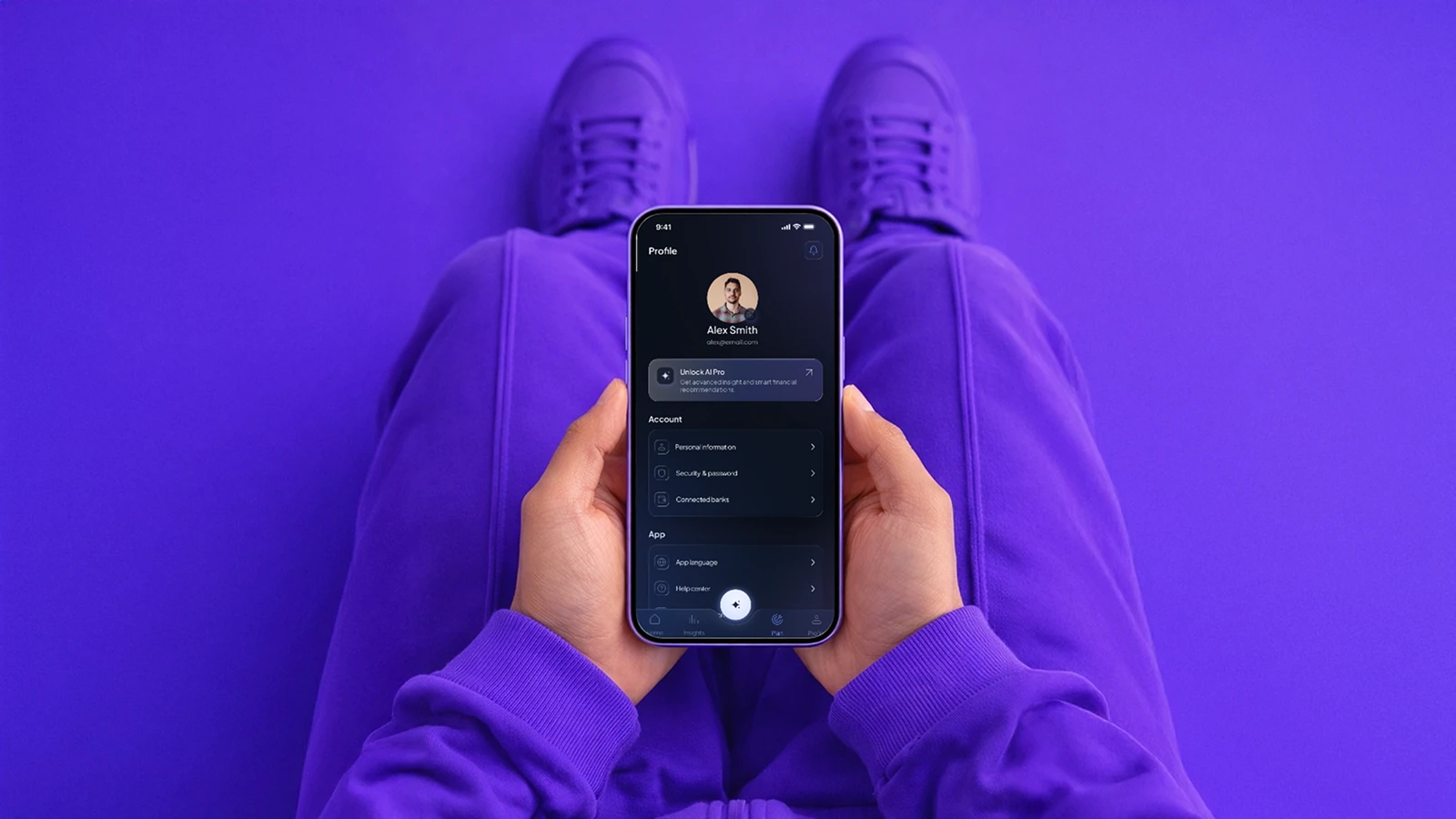 AI Finance Assistant — Fintech AI Product Design — Изображение №11 — Интерфейсы на Dprofile