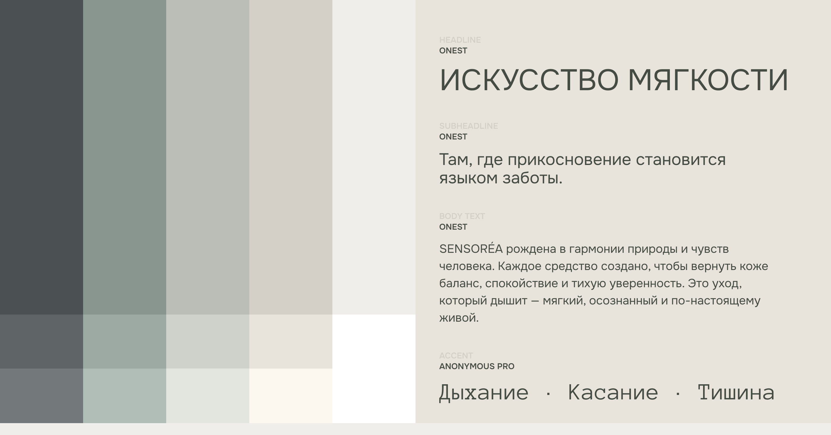Брендинг для уходовой косметики — Изображение №7 — Интерфейсы, Брендинг на Dprofile