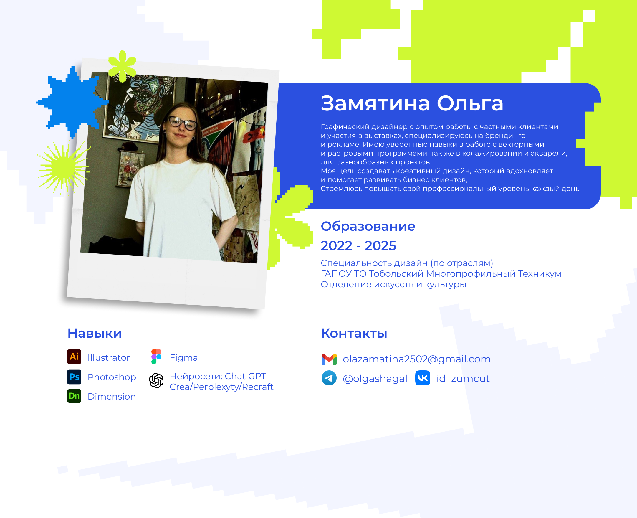 Портфолио графического дизайнера 2025 — Изображение №2 — Брендинг, Графика на Dprofile