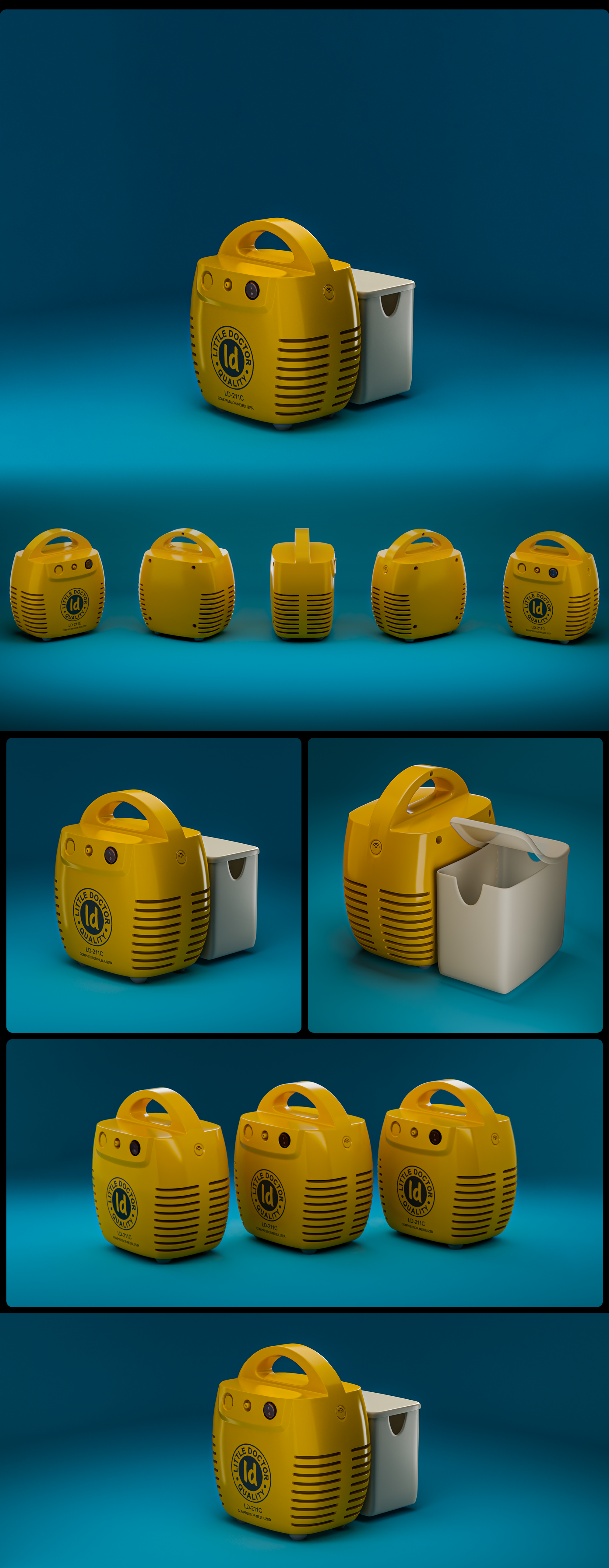 Nebulizer | Практика визуализации — Изображение №1 — 3D на Dprofile