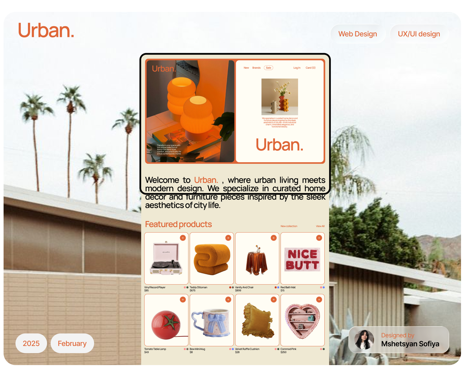 Urban. Online store — Интерфейсы на Dprofile