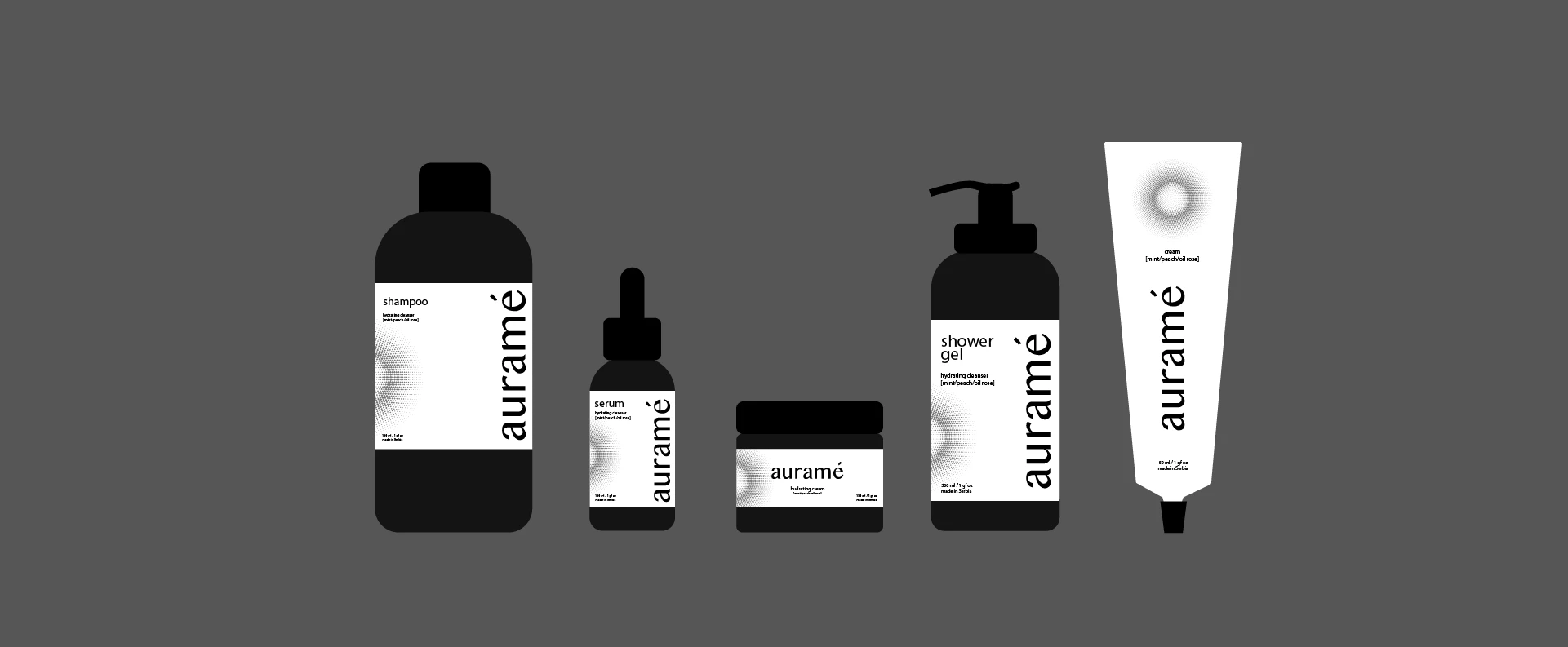 Auramé брендинг и упаковка косметики — Изображение №4 — Брендинг на Dprofile