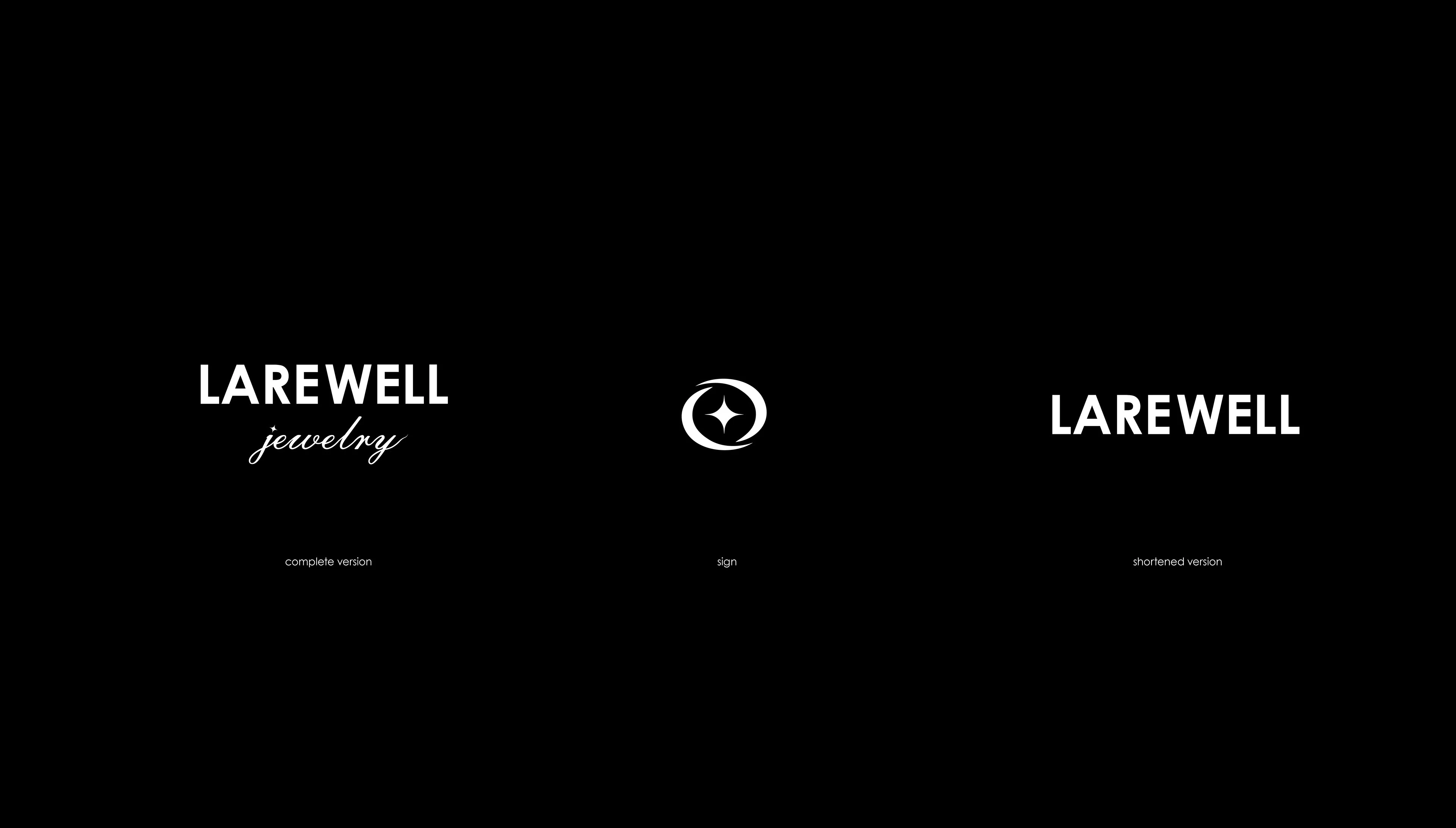 Логотип и фирменный стиль бренда украшений Larewell — Изображение №3 — Брендинг на Dprofile