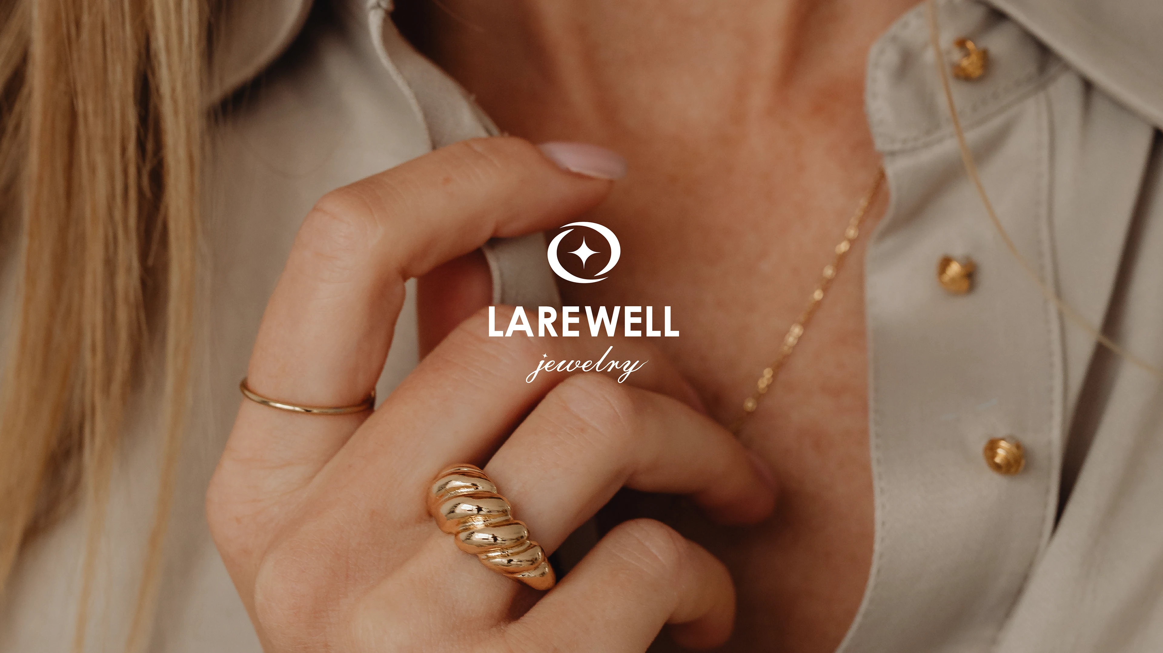 Логотип и фирменный стиль бренда украшений Larewell — Изображение №2 — Брендинг на Dprofile
