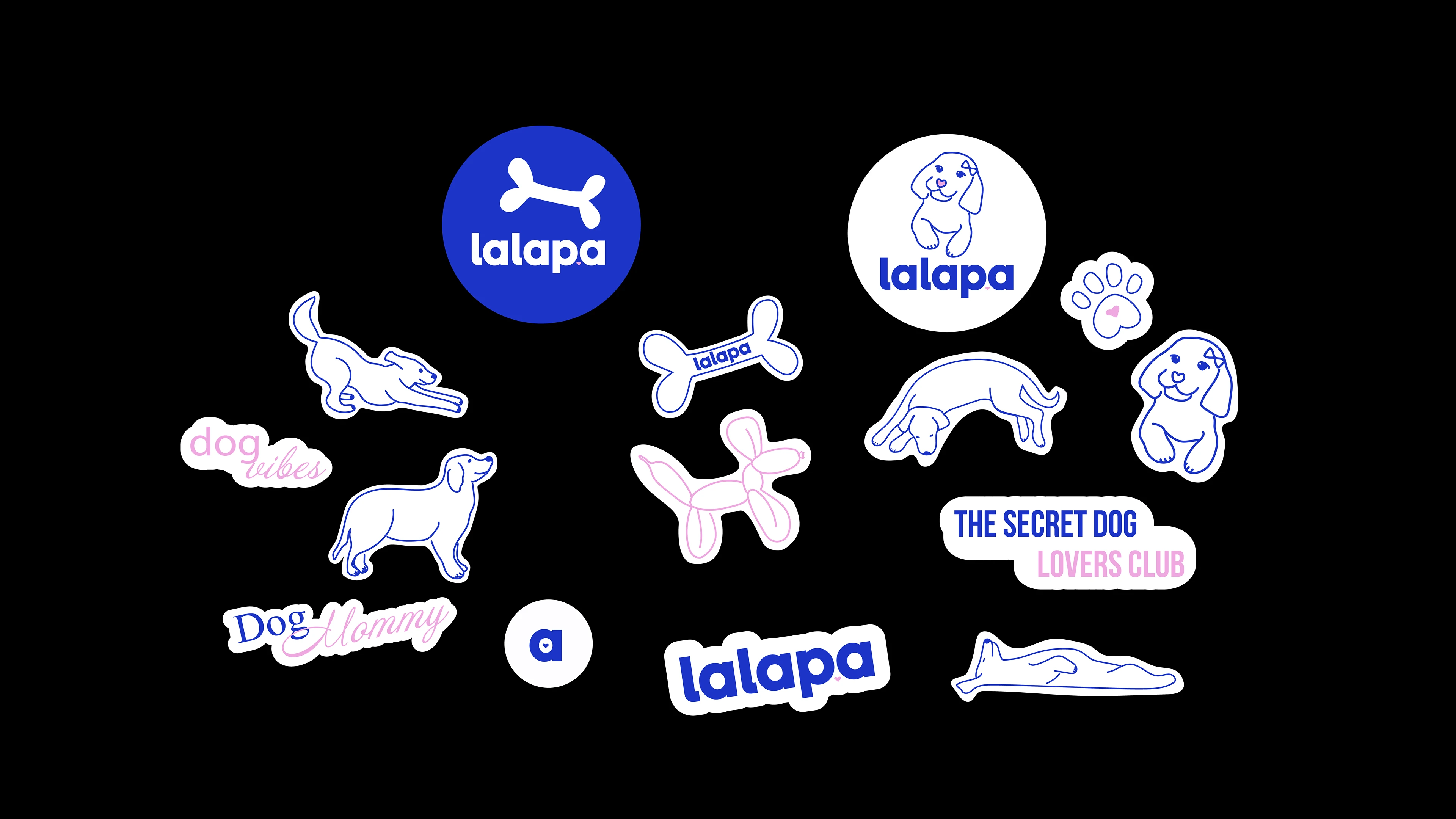 Фирменный стиль нейминг бренда для собак lalapa — Изображение №15 — Брендинг, Иллюстрация на Dprofile
