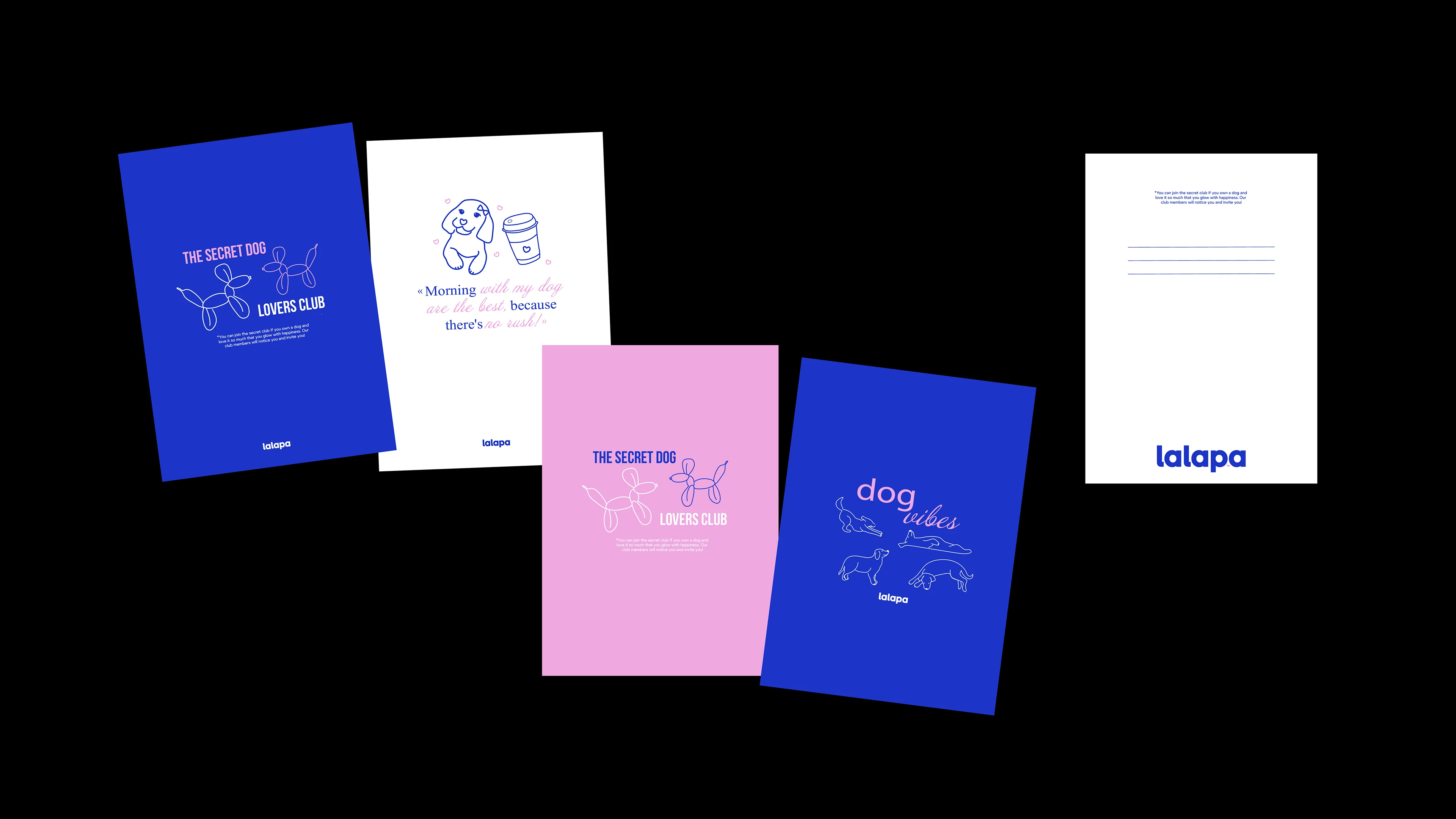 Фирменный стиль нейминг бренда для собак lalapa — Изображение №8 — Брендинг, Иллюстрация на Dprofile