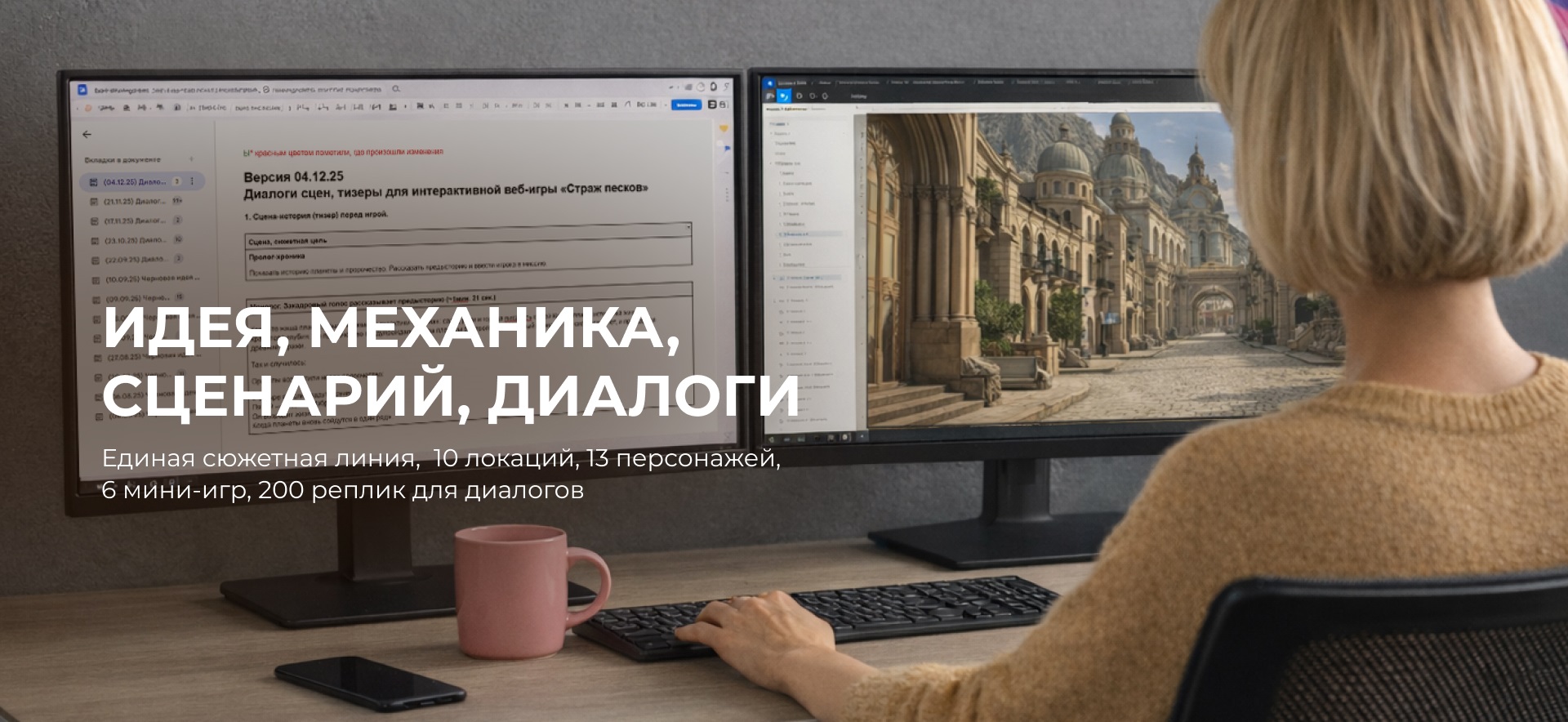 Разработка иммерсивного геймифицированного сайта — Изображение №1 — Интерфейсы, Иллюстрация на Dprofile