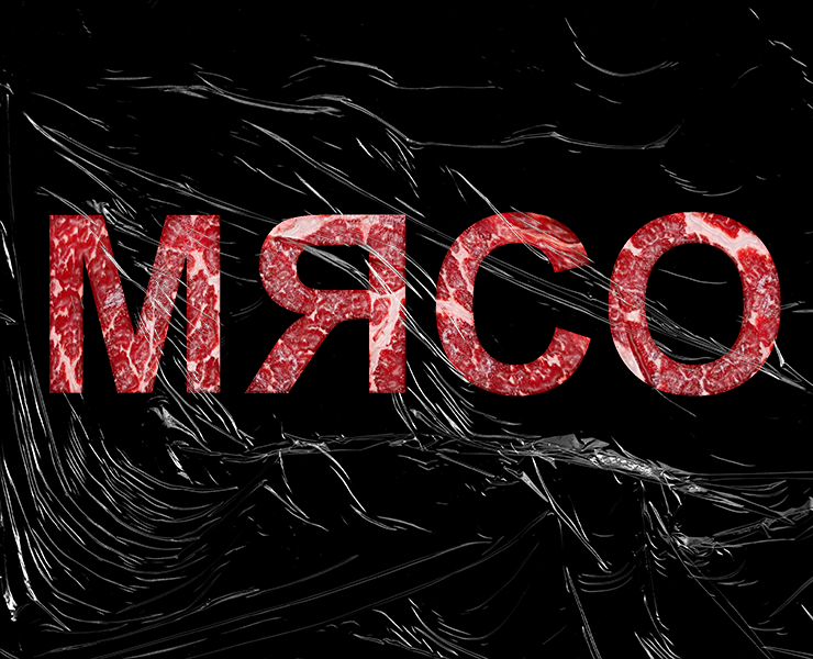 Шрифт "МЯСО" на Dprofile